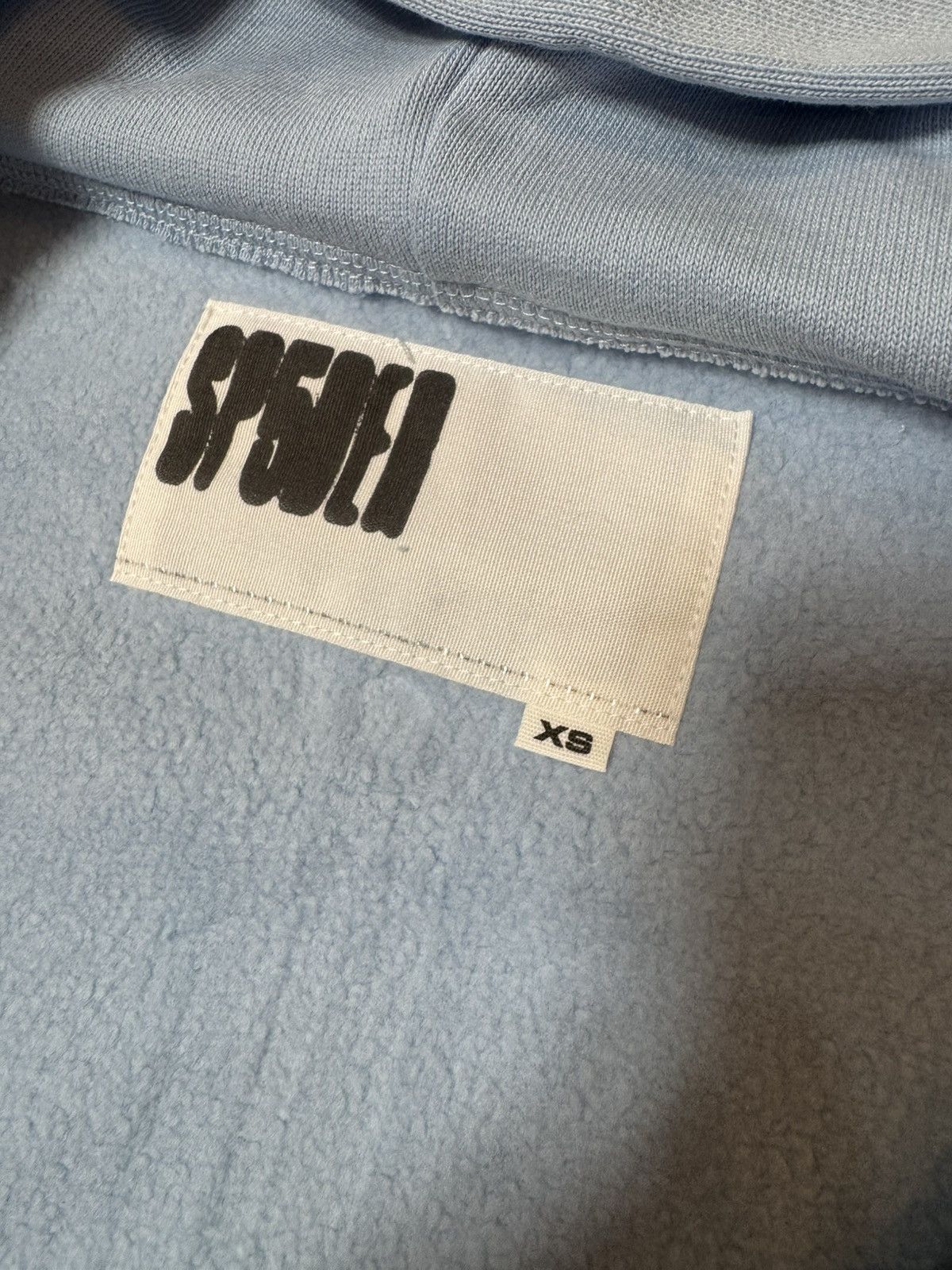 Sp5der Sp5der Mixed Stone OG V2 Zip Hoodie - Rock Blue Size XS Size US XS / EU 42 / 0 - 4 Thumbnail