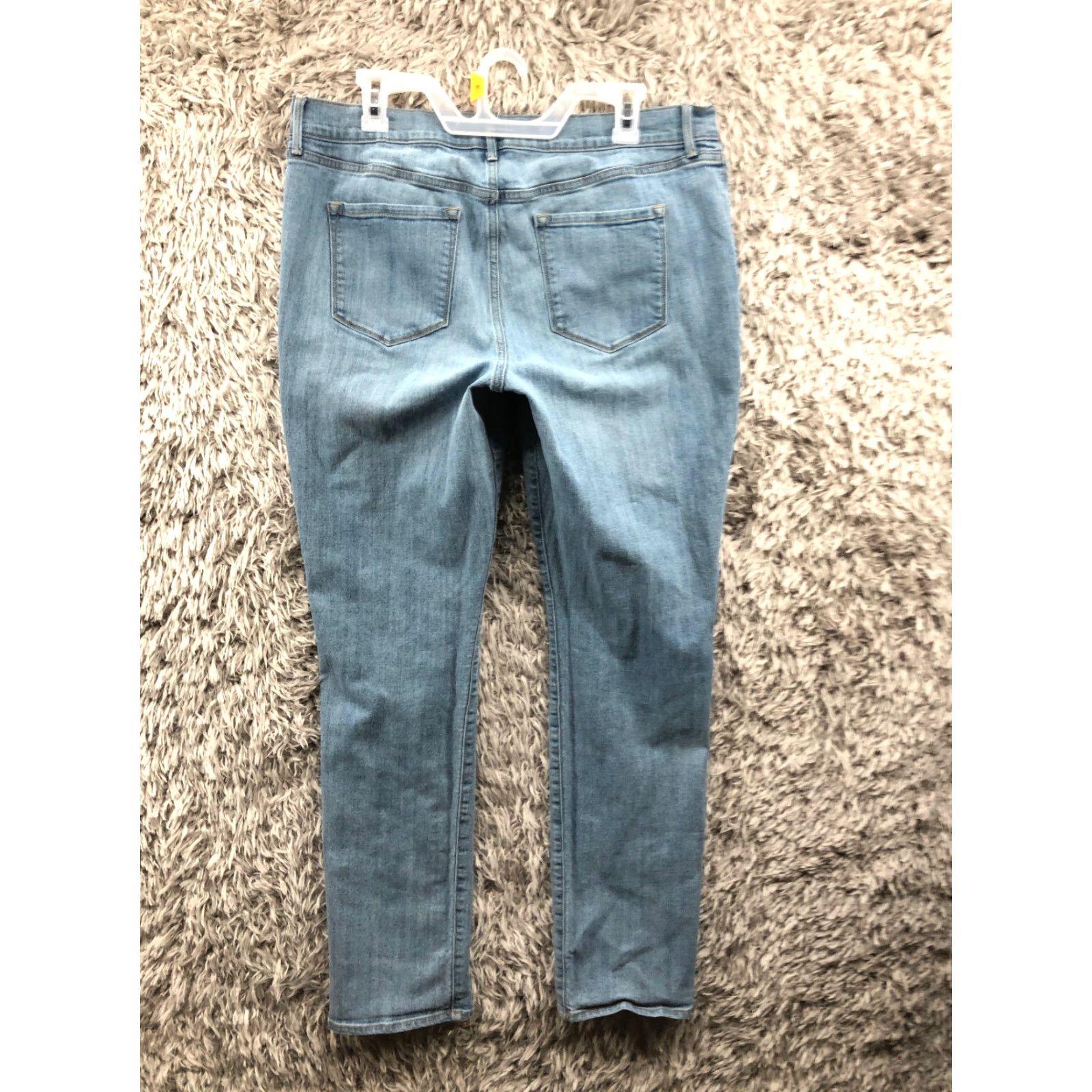 Old Navy Old Navy Skinny Jeans Size 14 Womens Mid Rise Dark Wash Blue Denim Size 36" / US 14 / IT 50 - 5 Thumbnail