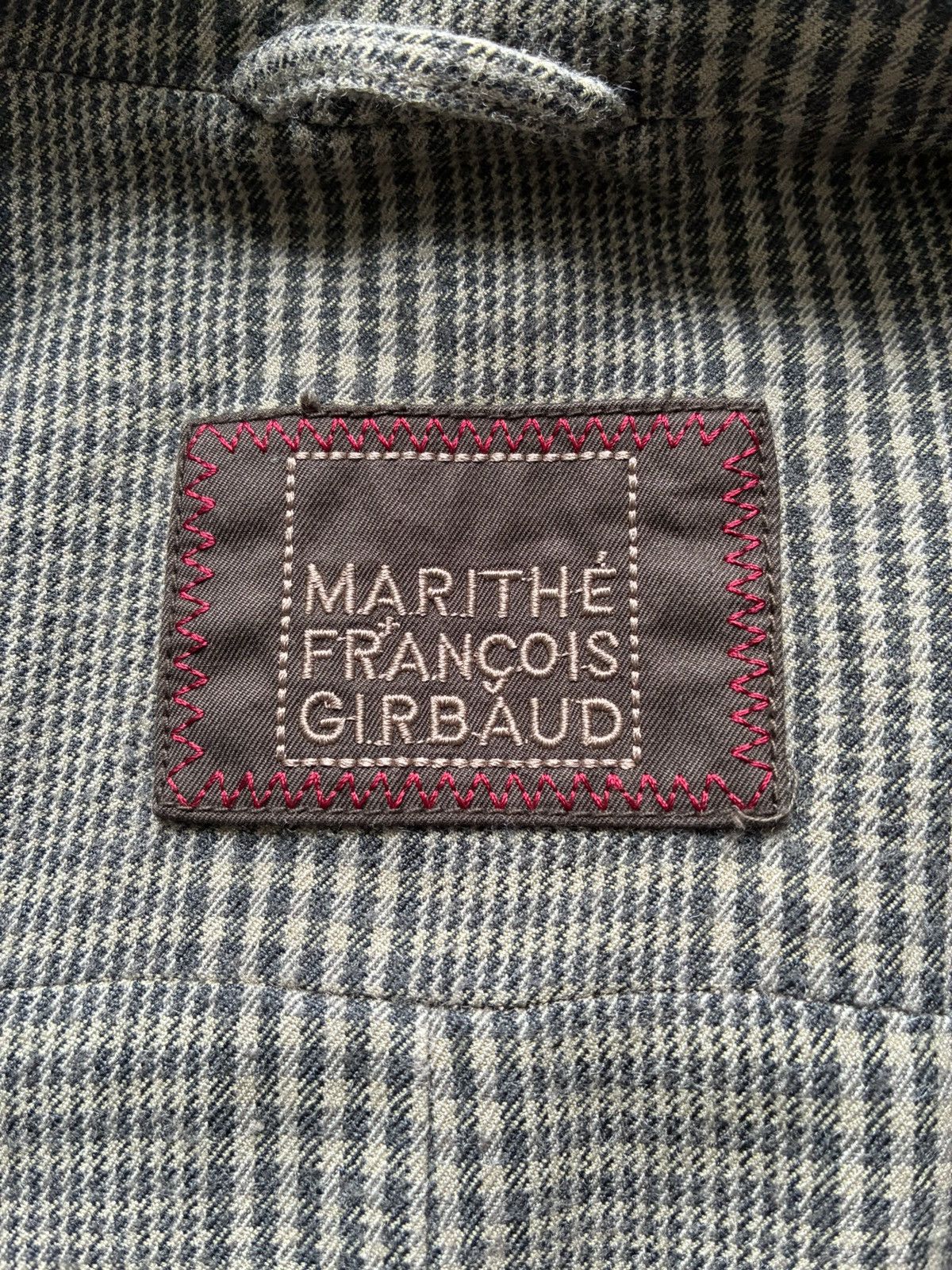 Marithe + Francois Girbaud Archive Double-Breasted Graphic Military Coat Size US L / EU 52-54 / 3 - 4 Thumbnail