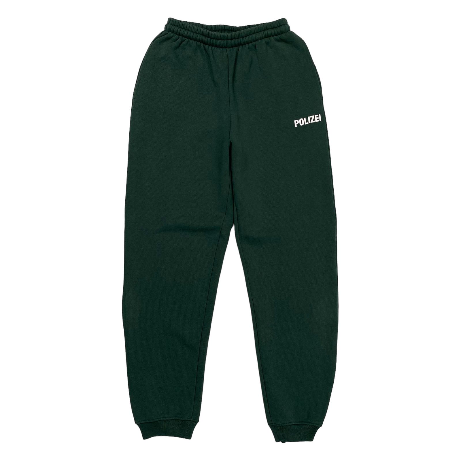 Vetements Vetements Green Polizei Joggers Size US 34 / EU 50 - 1 Thumbnail