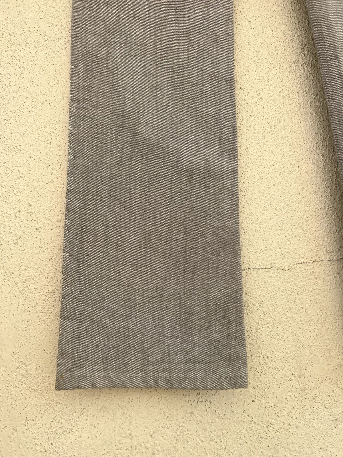 Issey Miyake Vintage Issey Miyake A-Poc Galaxy Grey Denim Flare Jeans Size US 28 / EU 44 - 18 Thumbnail
