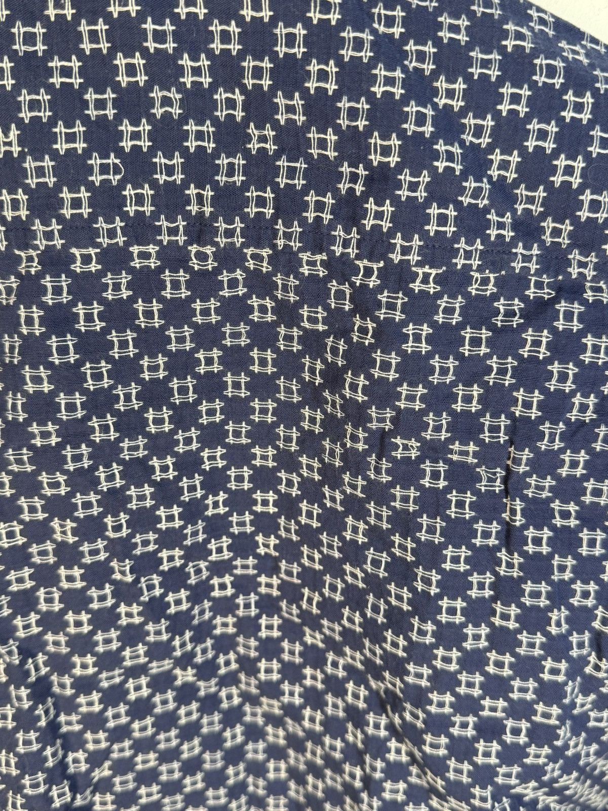 Yves Saint Laurent Royal Blue YSL Shirt Cotton Summer Yves Saint Laurent Size US M / EU 48-50 / 2 - 14 Thumbnail