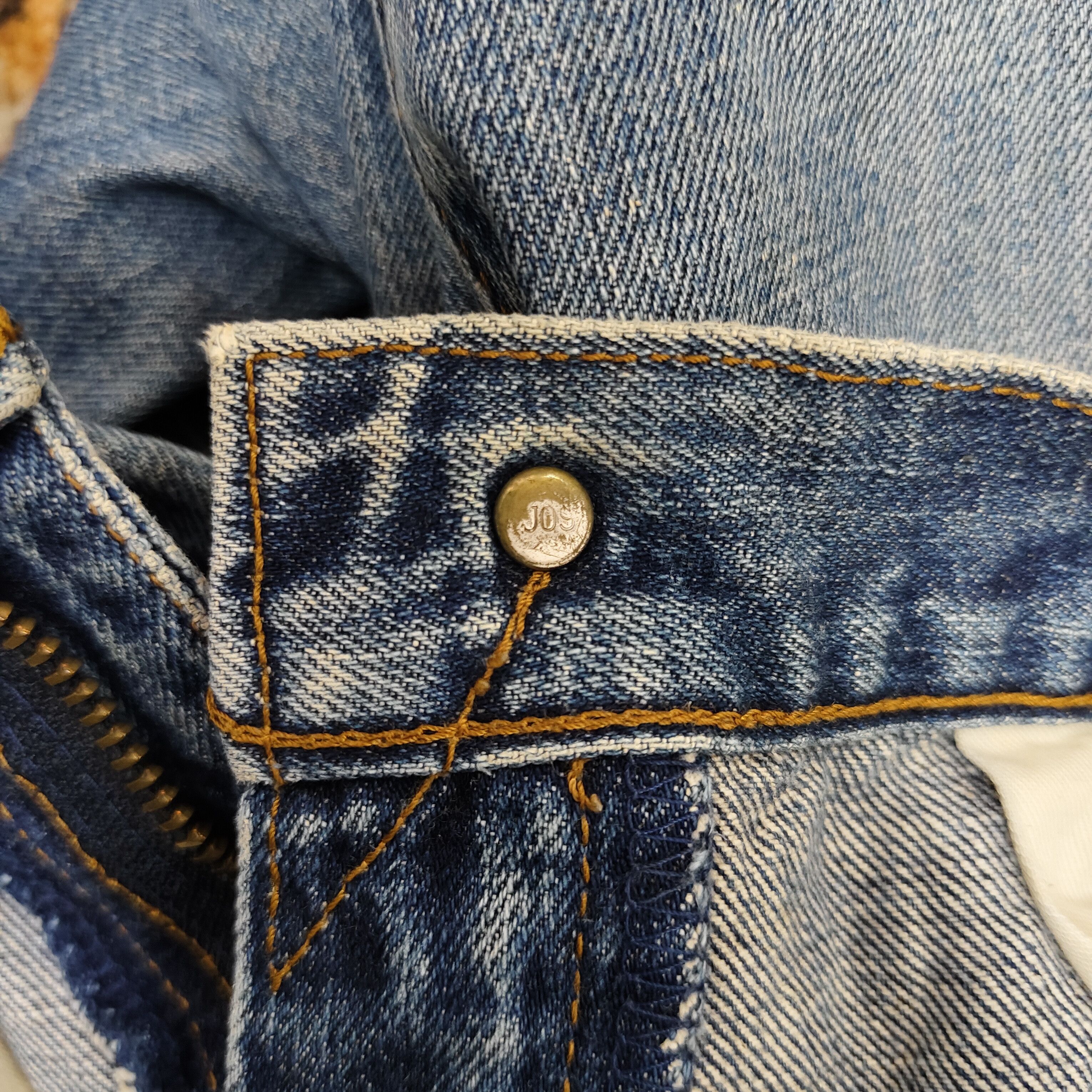Levi's Vintage Levi's 502 Big E Selvedge Distressed Jean Size US 30 / EU 46 - 14 Thumbnail