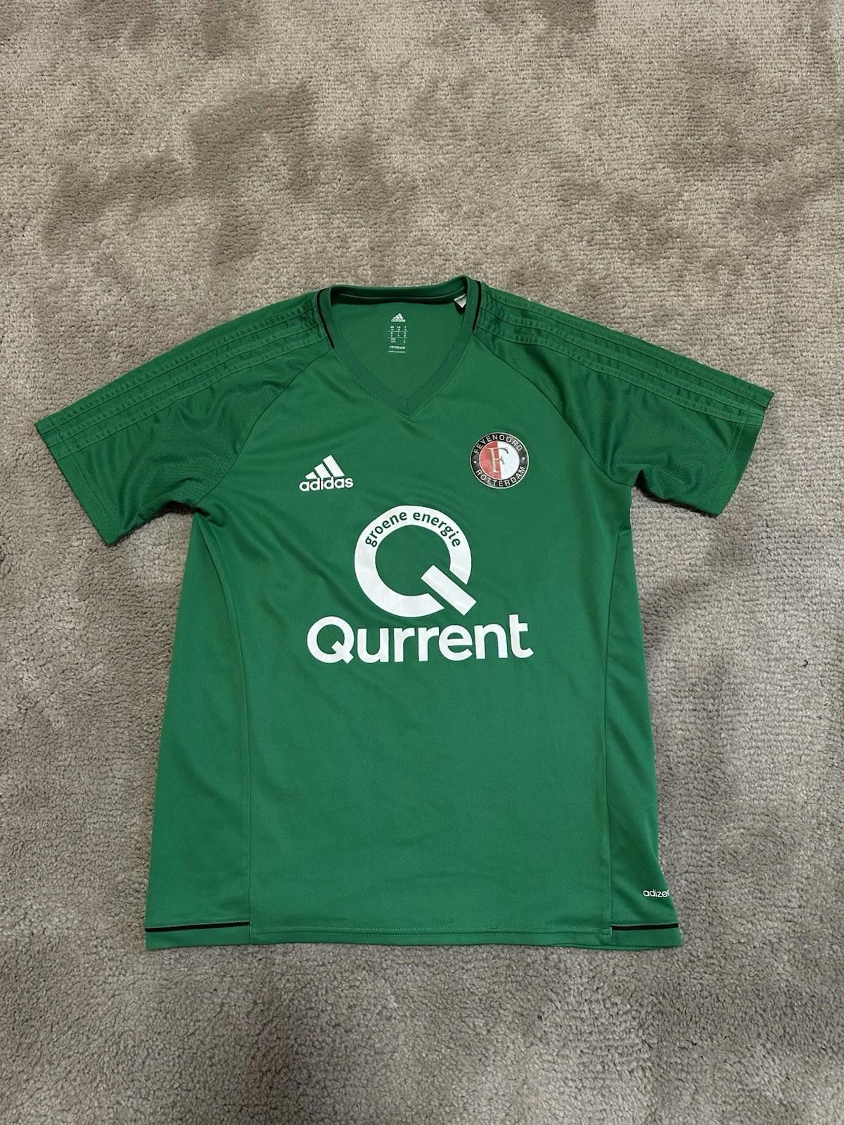 Adidas Adidas Feyenoord 2017-18 Football Soccer Training Shirt Sz M Size US M / EU 48-50 / 2 - 1 Thumbnail