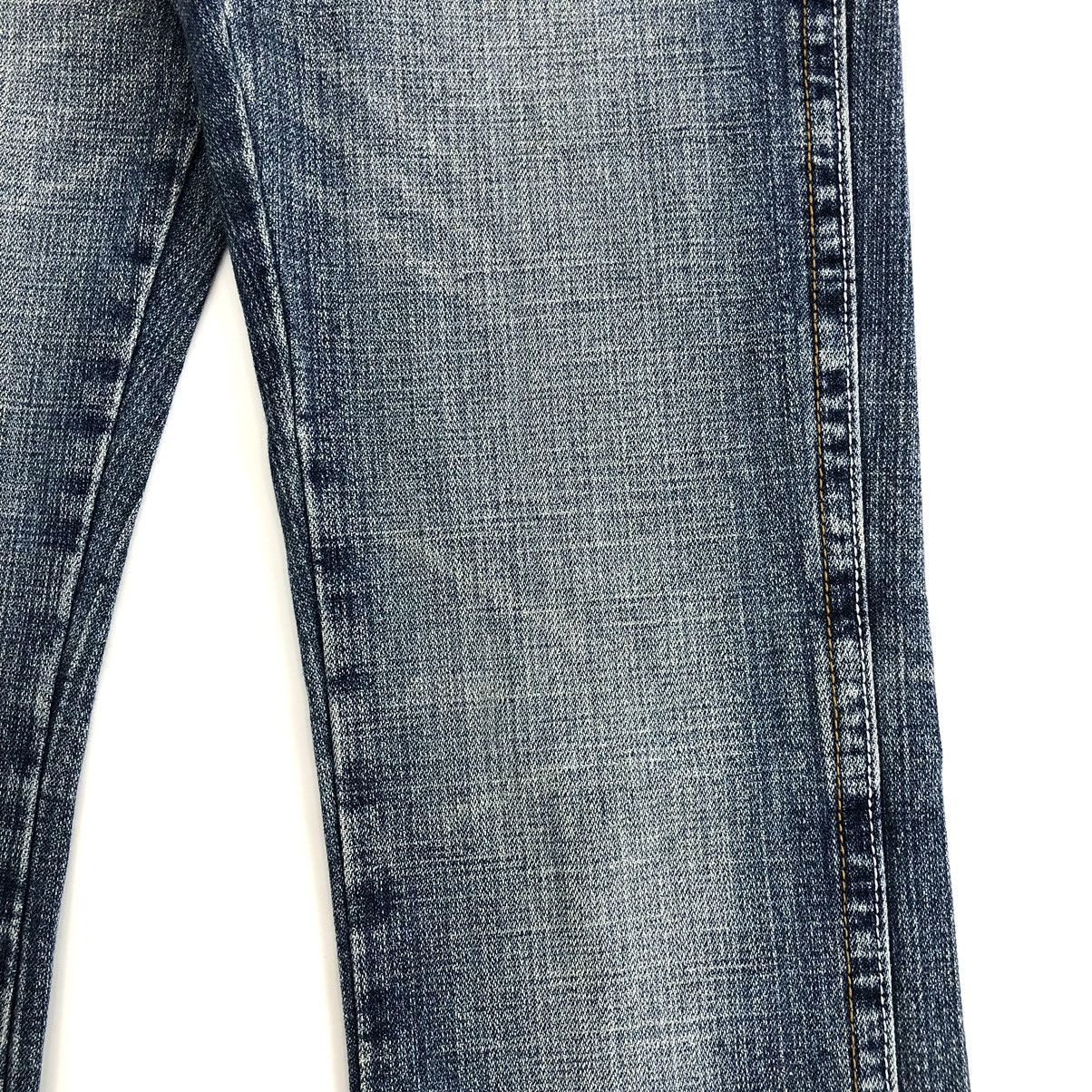 If Six Was Nine × Japanese Brand × Le Grande Bleu (L.G.B.) Y2K Clef de Sol Flared Jeans Distressed Bootcut Denim Pants Size 29" - 10 Thumbnail