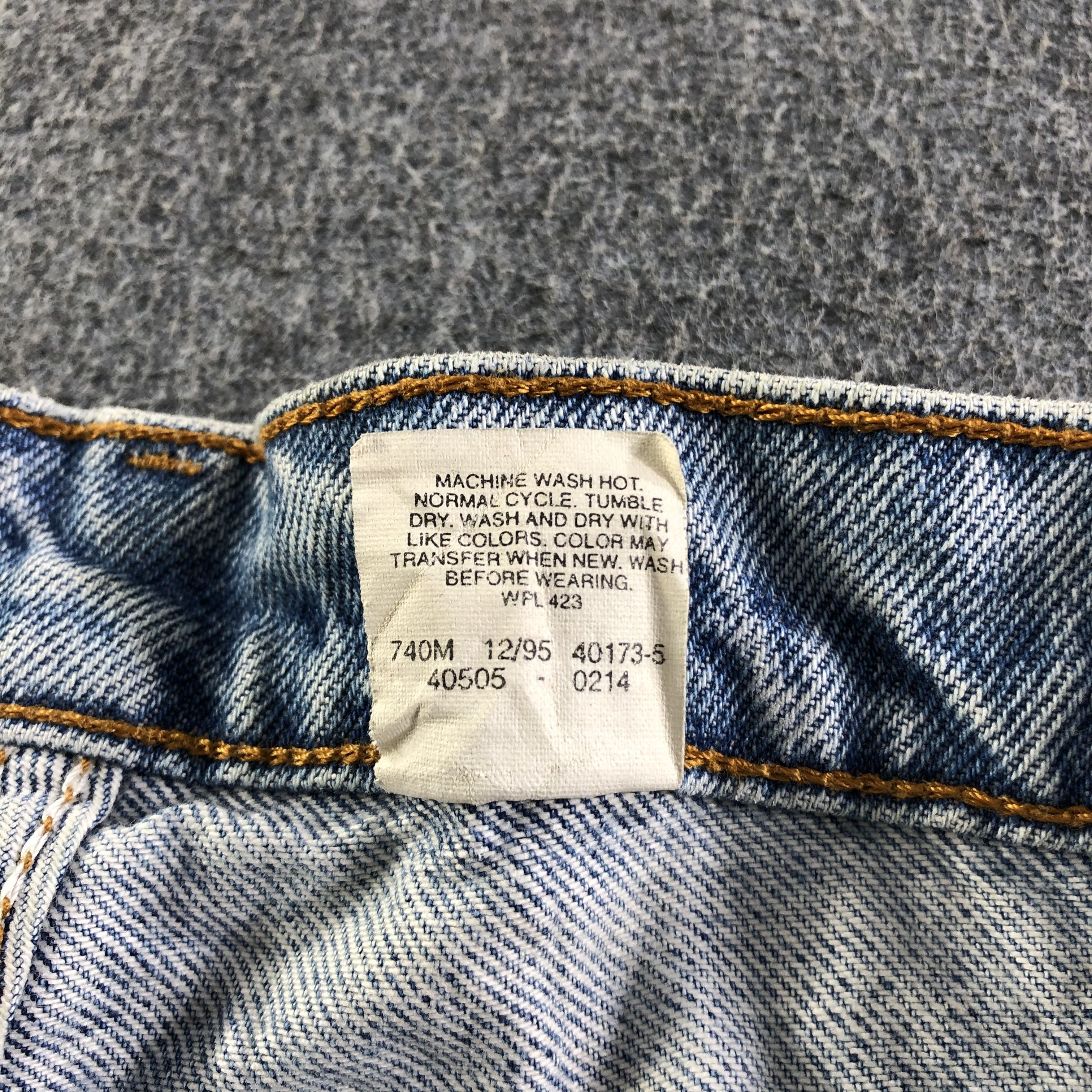Levi's Vintage Light Wash Levis 505 Jeans-J4533 Size US 29 - 11 Thumbnail