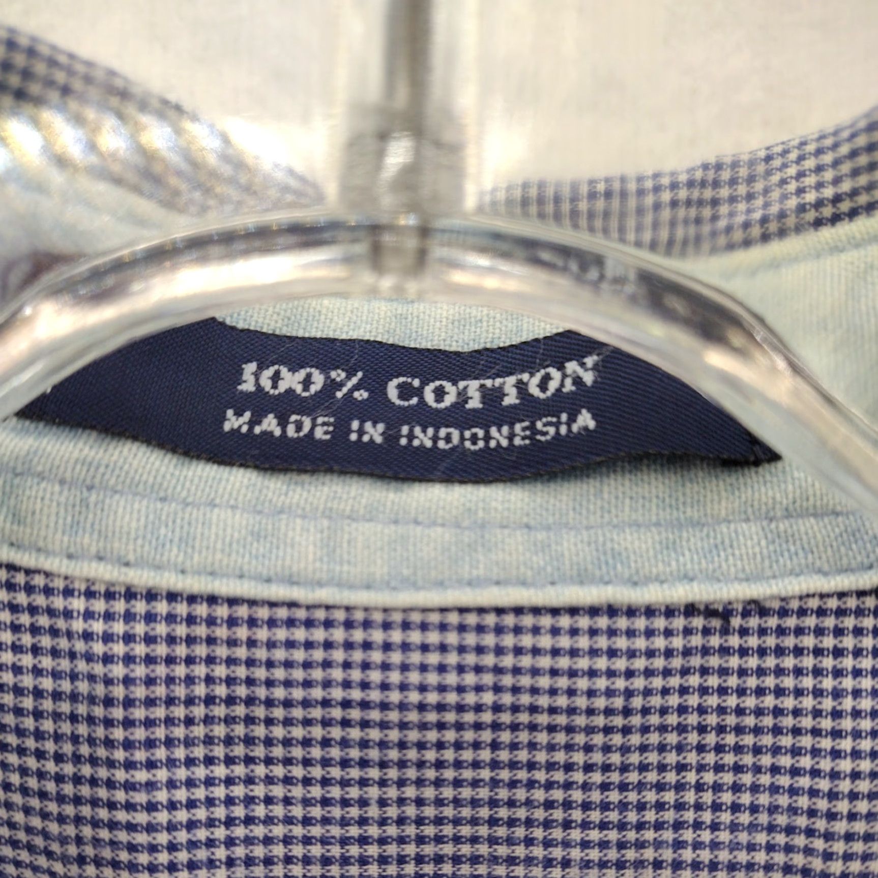 Chaps VINTAGE Chaps Ralph Lauren Shirt Men's Blue Large Flags All Over Button Up 90s Size US L / EU 52-54 / 3 - 6 Thumbnail