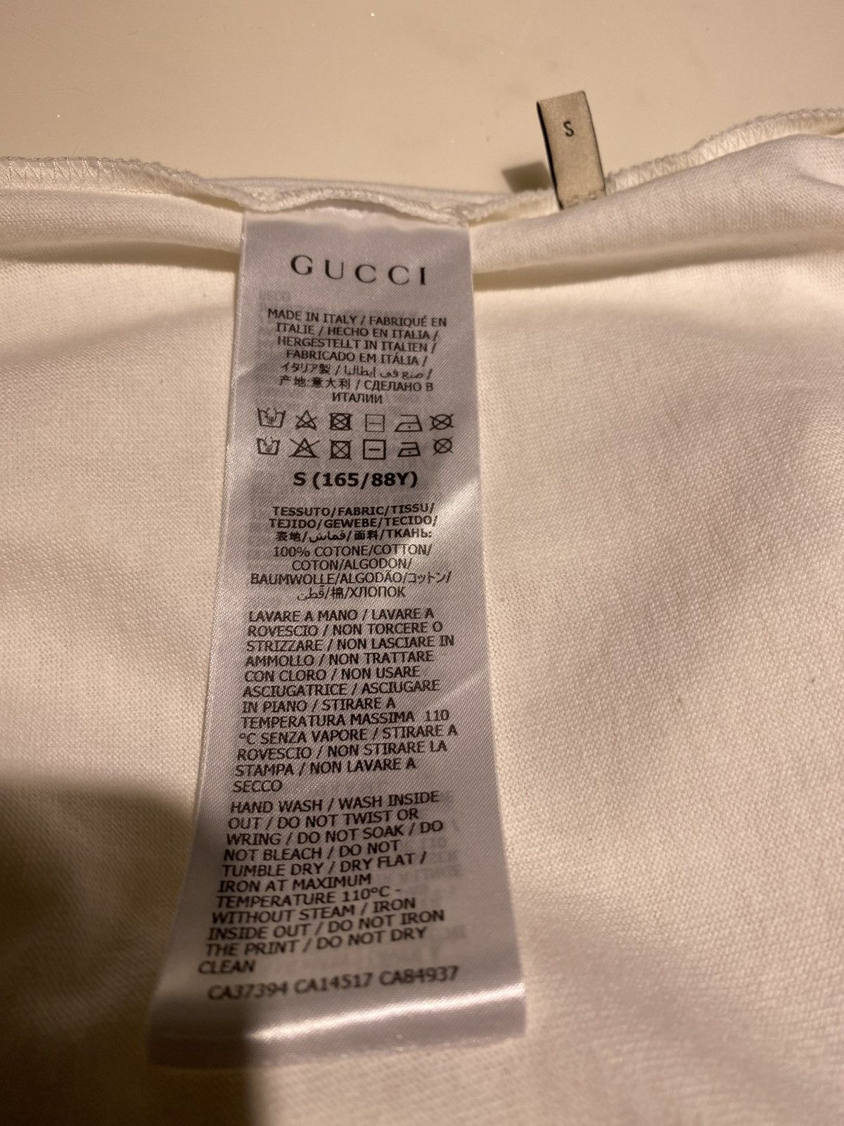 Gucci × The North Face Gucci The North Face Logo tee Size S Size US S / EU 44-46 / 1 - 5 Thumbnail