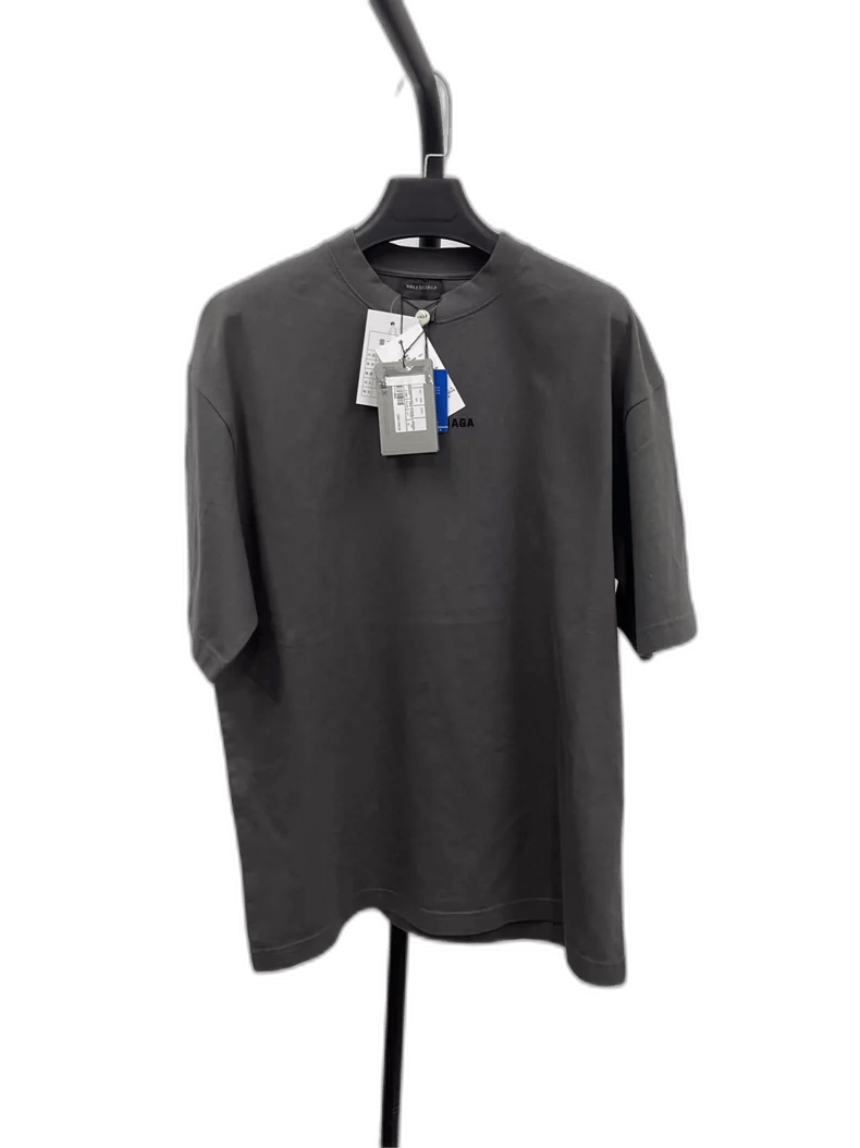 Balenciaga Balenciaga Logo Embroidery Short Sleeve T-Shirt Size US XS / EU 42 / 0 - 1 Thumbnail