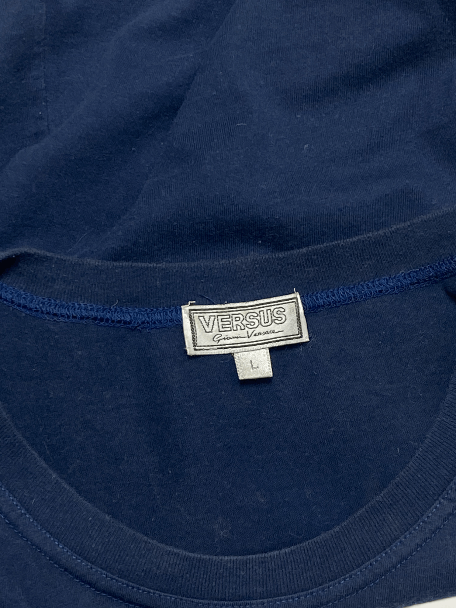 Versace 80s Vintage GIANNI VERSACE VERSUS Underwater T- Shirt Y2k Size M / US 6-8 / IT 42-44 - 3 Thumbnail