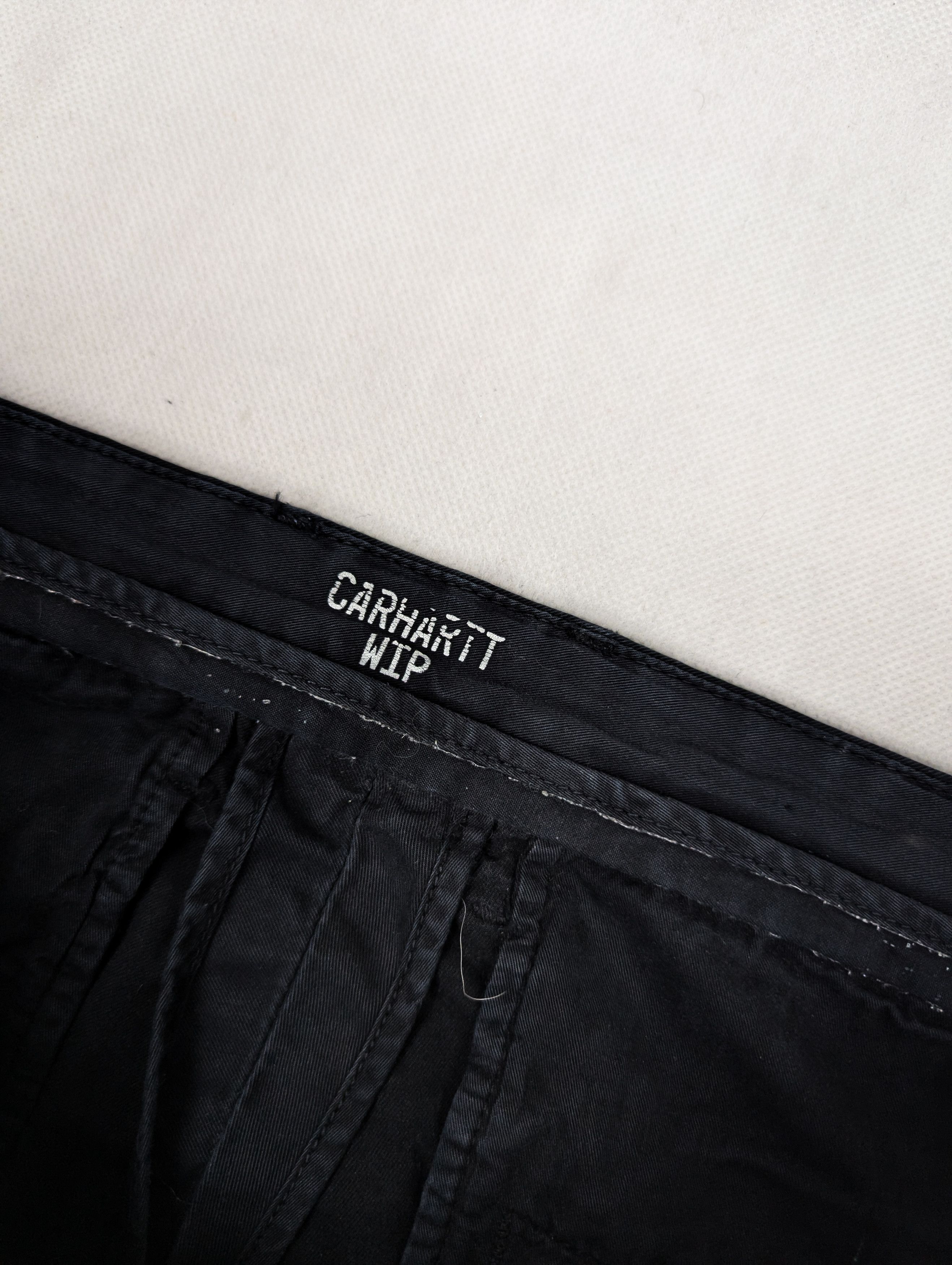 Carhartt Wip Carhartt wip johnson pant black trousers 31 Size US 31 - 3 Thumbnail