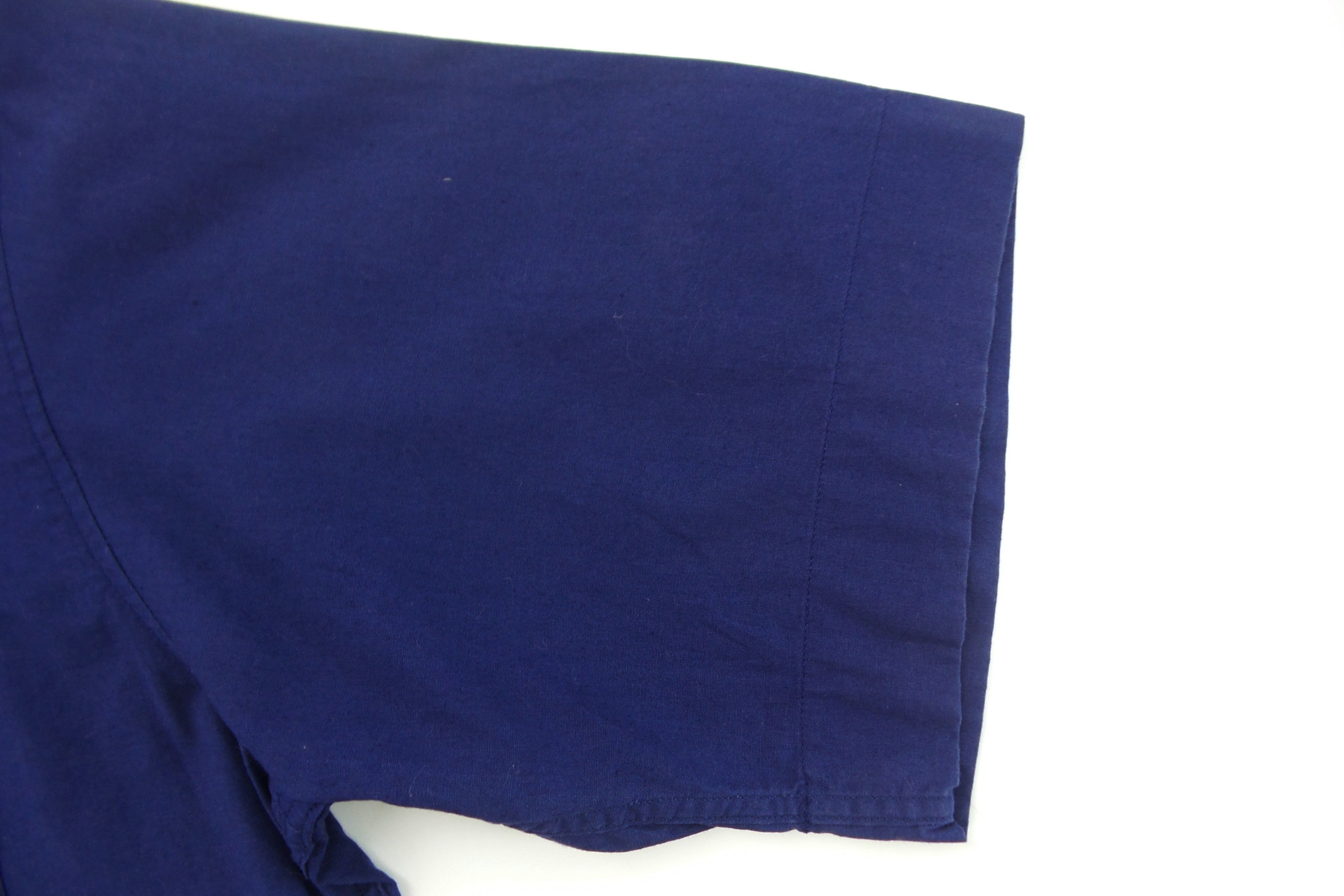 Designer × agnes b. Agnes B. Blue Single Pocket Shirts Size US M / EU 48-50 / 2 - 5 Thumbnail