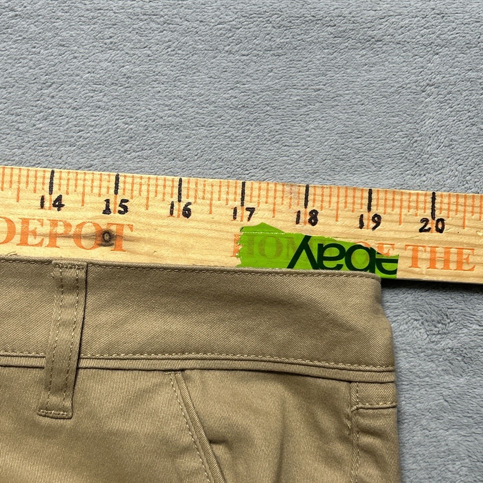 Arizona Jean Co. Dojo Beyond Baggy Jeans Sz 17 38x32 Flare Bell Bottom Wide Size 38" / US 16 / IT 52 - 11 Thumbnail