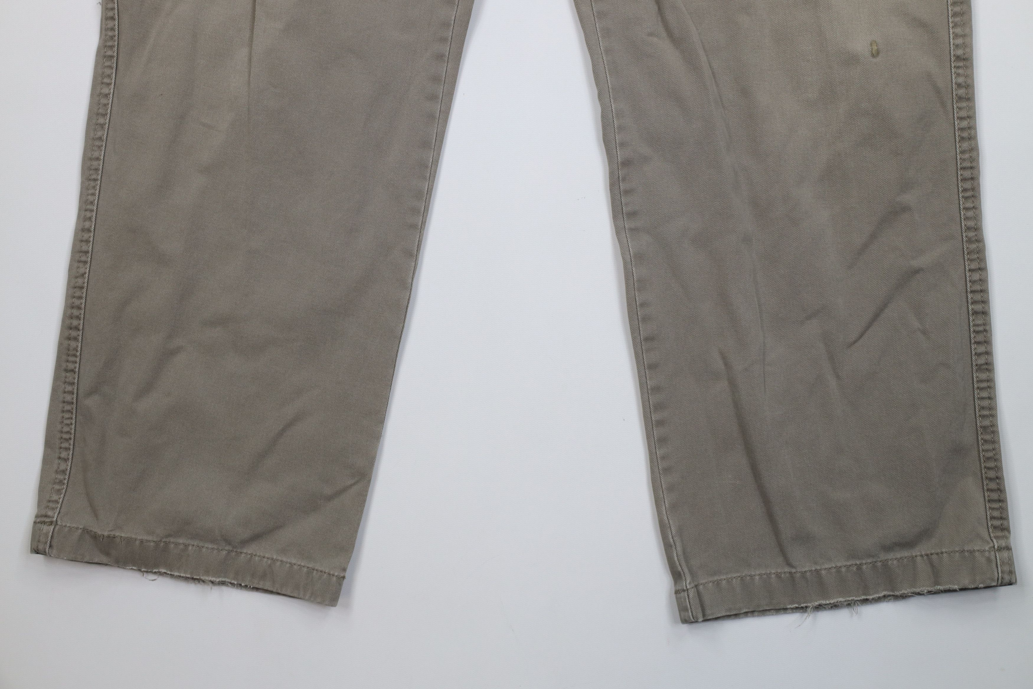 Nautica Vintage 90s Y2K Nautica Baggy Wide Leg Cargo Pants Green Size US 40 / EU 56 - 4 Thumbnail