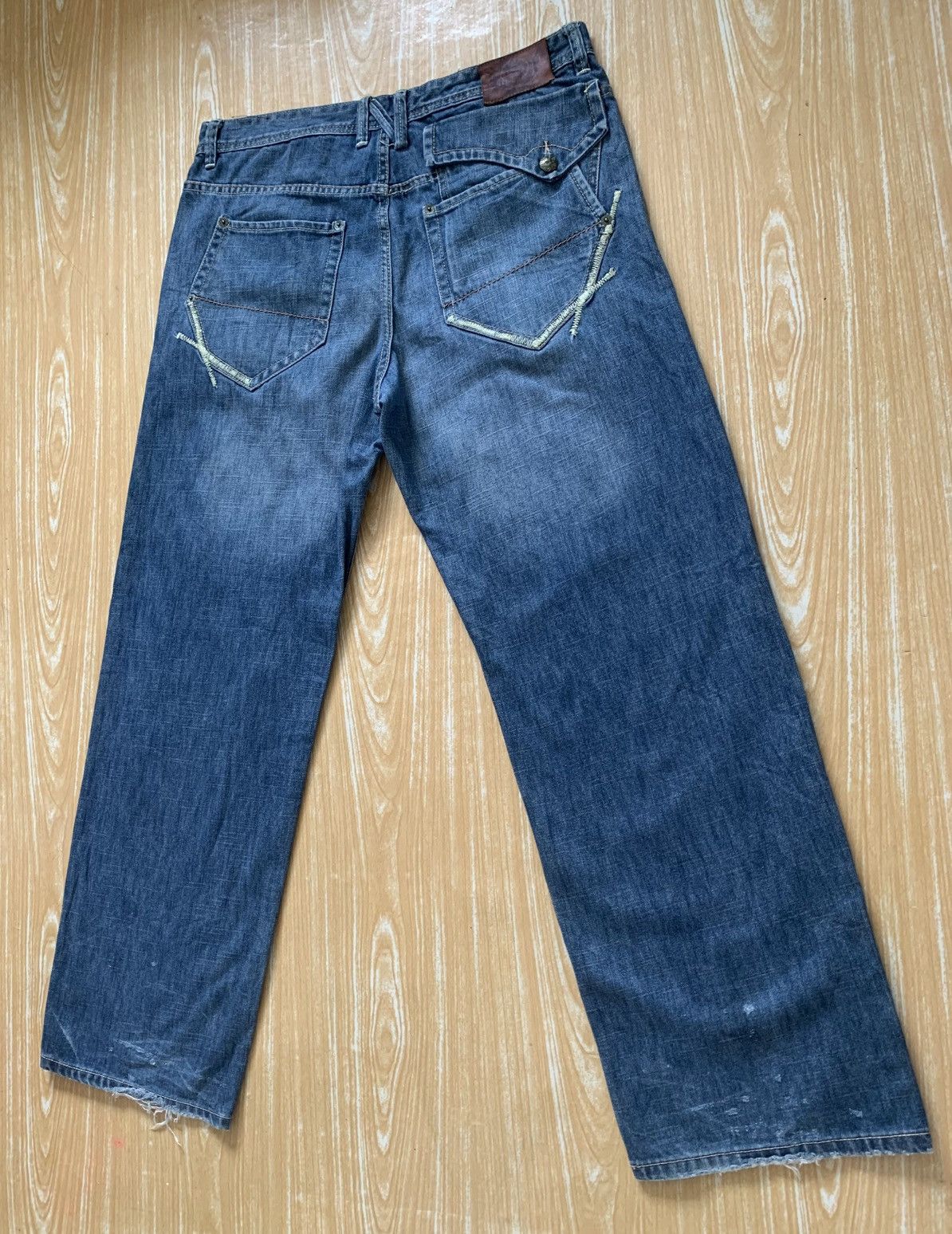 Ecko Unltd. Echo Unlimited Baggy Denim Jeans Pants Size US 36 / EU 52 - 8 Thumbnail