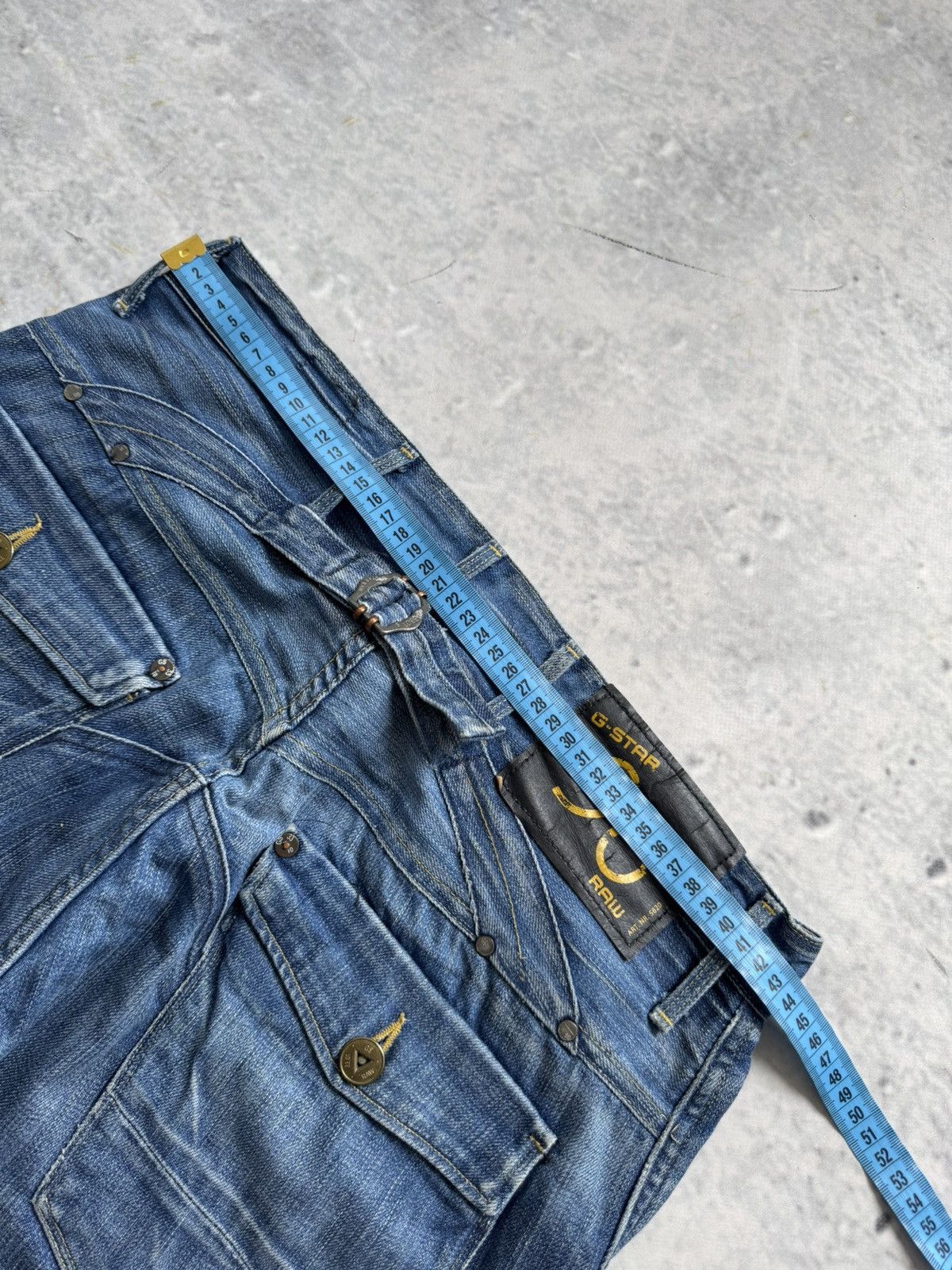 G-Star Vintage 00s streetwear G-Star awesome denim pants jeans Size US 34 / EU 50 - 7 Thumbnail