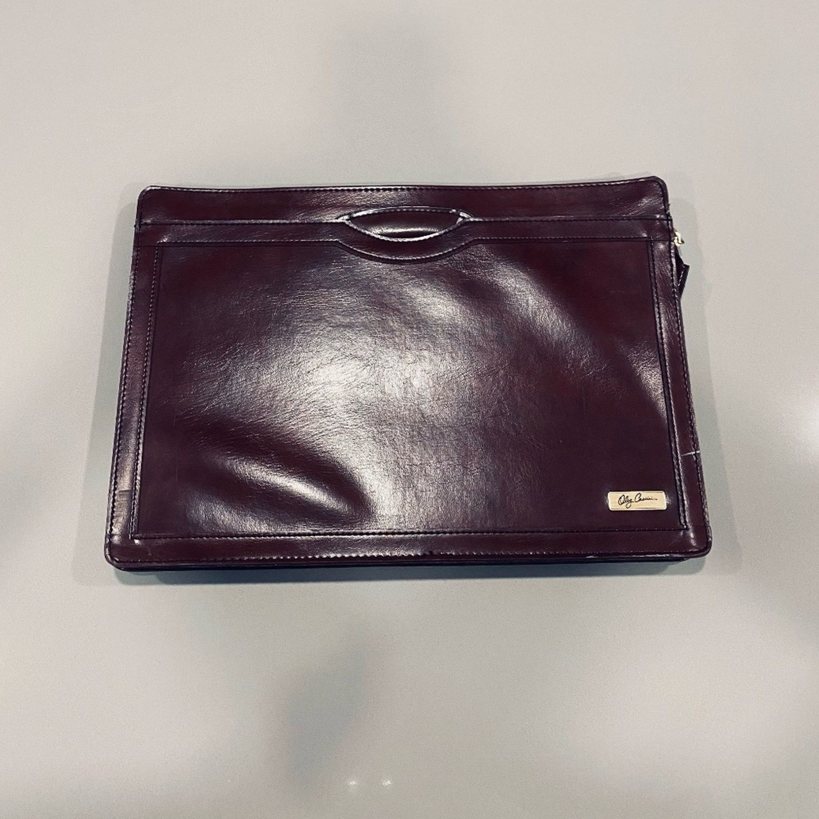 Oleg Cassini Oleg Cassini Vintage Leather Vintage Briefcase Size ONE SIZE - 1 Thumbnail