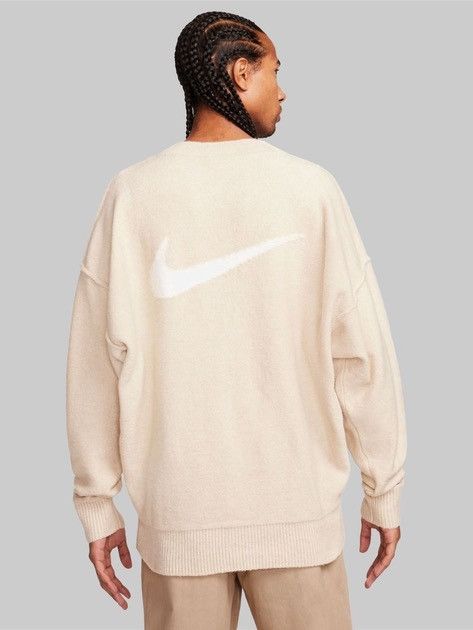 Nike × Vintage Vintage NIKE TECH PACK ENGINEERED KNIT SWEATSHIRT BEIGE Size US S / EU 44-46 / 1 - 8 Thumbnail