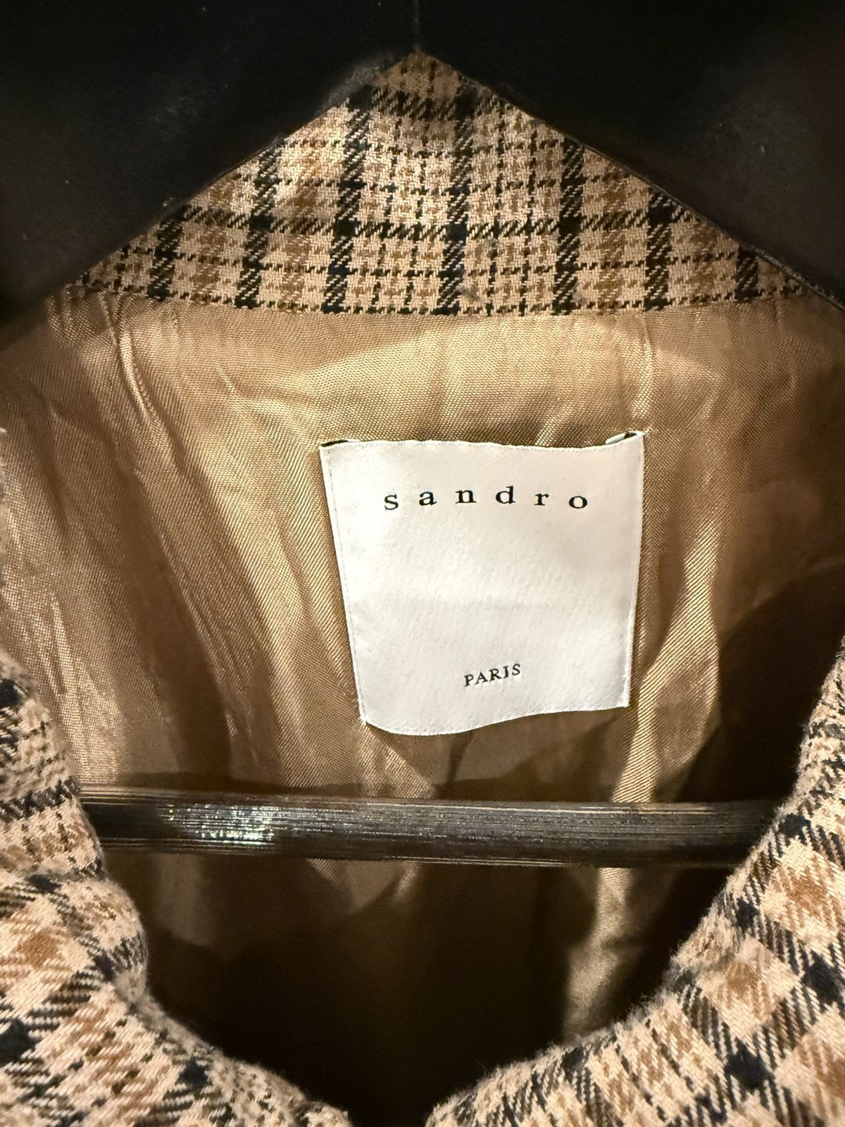 Sandro Sandro Flannel Zip Up Jacket Size US XXL / EU 58 / 5 - 6 Thumbnail
