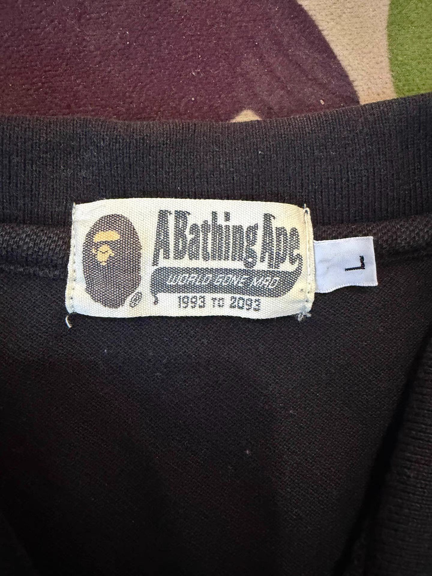Bape Bape Rainbow Stripe Polo Shirt Size US L / EU 52-54 / 3 - 3 Thumbnail