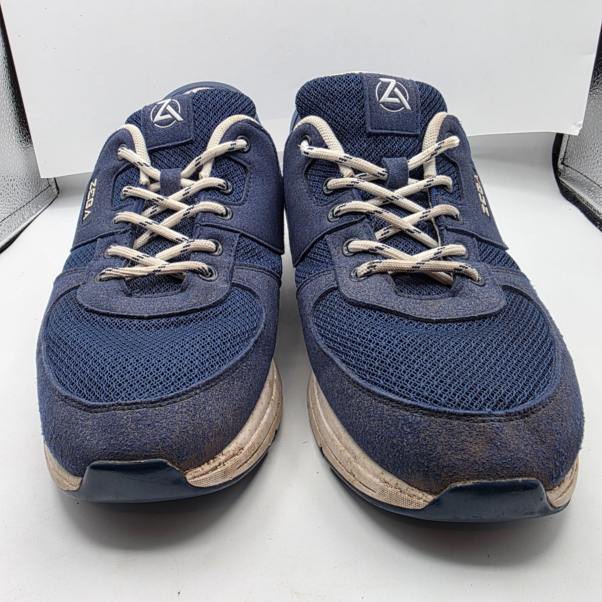 Other Zeba Hands Free Mens Size 12 Blue Casual Shoes Walking Outdo Size US 12 / EU 45 - 2 Thumbnail