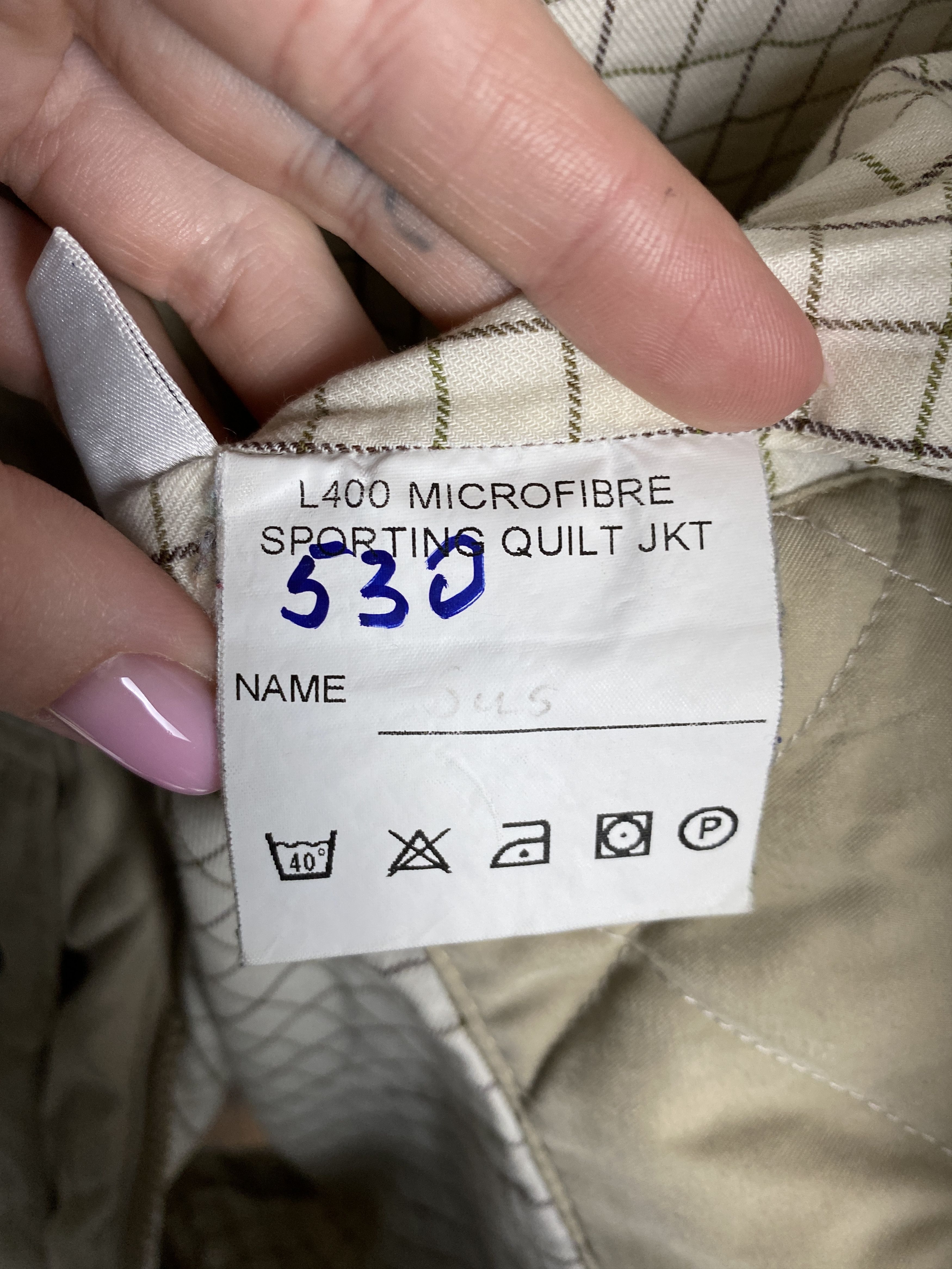 Barbour Barbour Vintage Womens Microfibre Sporting Quilted Jacket Size M / US 6-8 / IT 42-44 - 8 Thumbnail