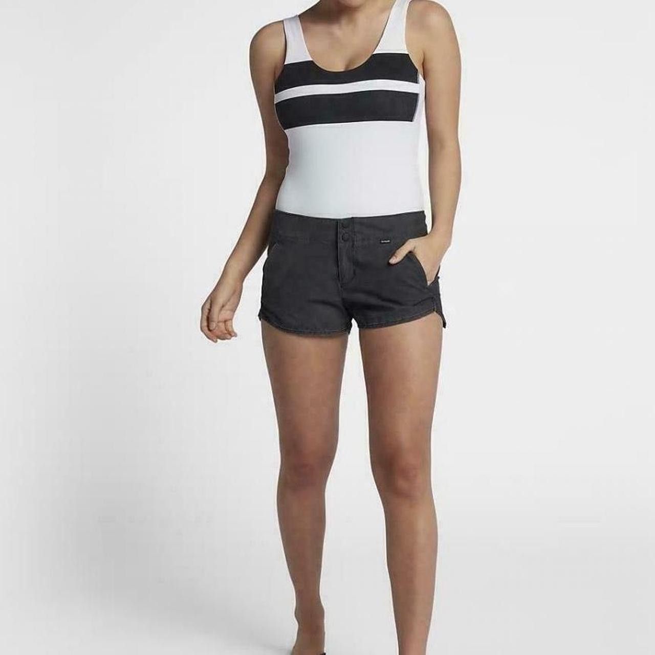 Hurley Party Hybrid One Piece Swimsuit Bodysuit Size S / US 4 / IT 40 - 8 Thumbnail