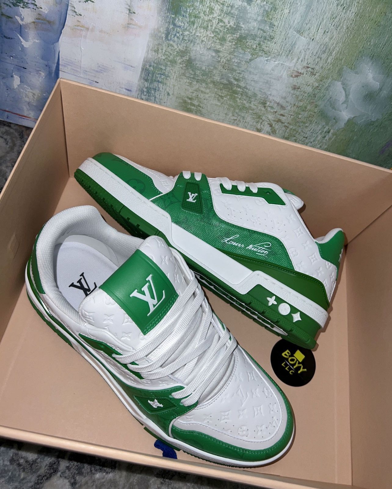 Louis Vuitton Louis Vuitton monogram sneakers LV6 Size US 8 / EU 41 - 1 Thumbnail
