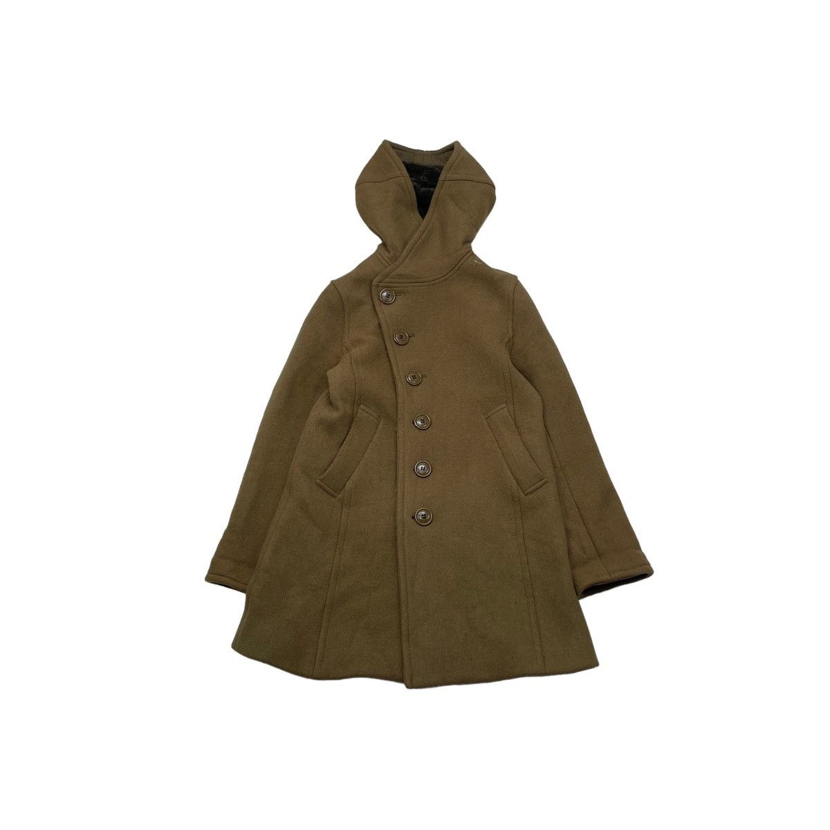 Issey Miyake × Sunao Kuwahara 💥Vintage SunaoKuwahara Asymmetrical Button Jacket Size S / US 4 / IT 40 - 4 Thumbnail