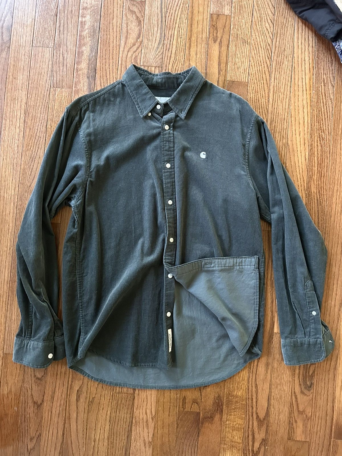 Carhartt Wip Carhartt WIP corduroy button up Size US L / EU 52-54 / 3 - 1 Thumbnail