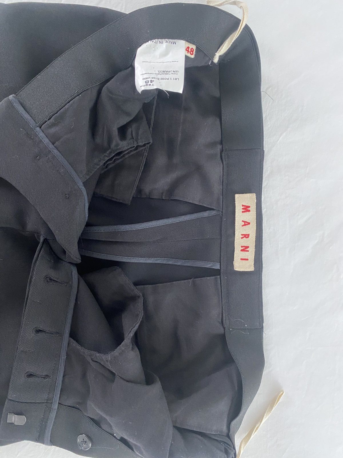 Marni Black Cropped Marni Pants Size US 32 / EU 48 - 2 Thumbnail
