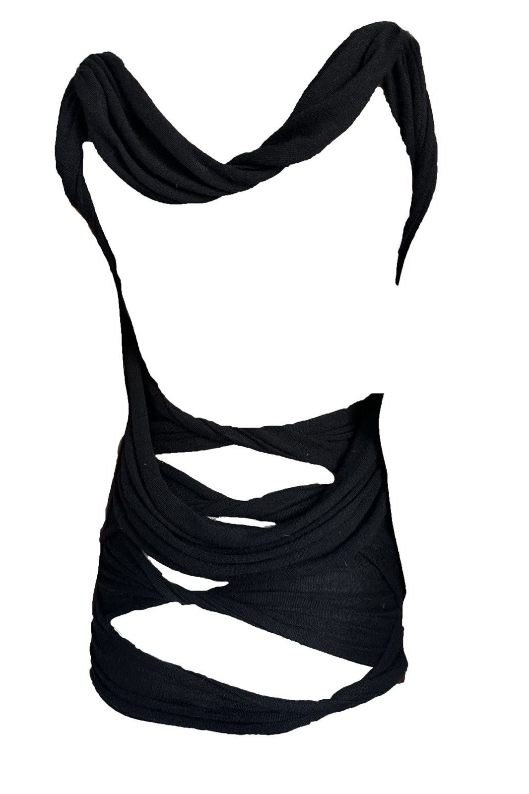Rick Owens Rick Owens for Revillon draped wool top Size ONE SIZE - 4 Thumbnail