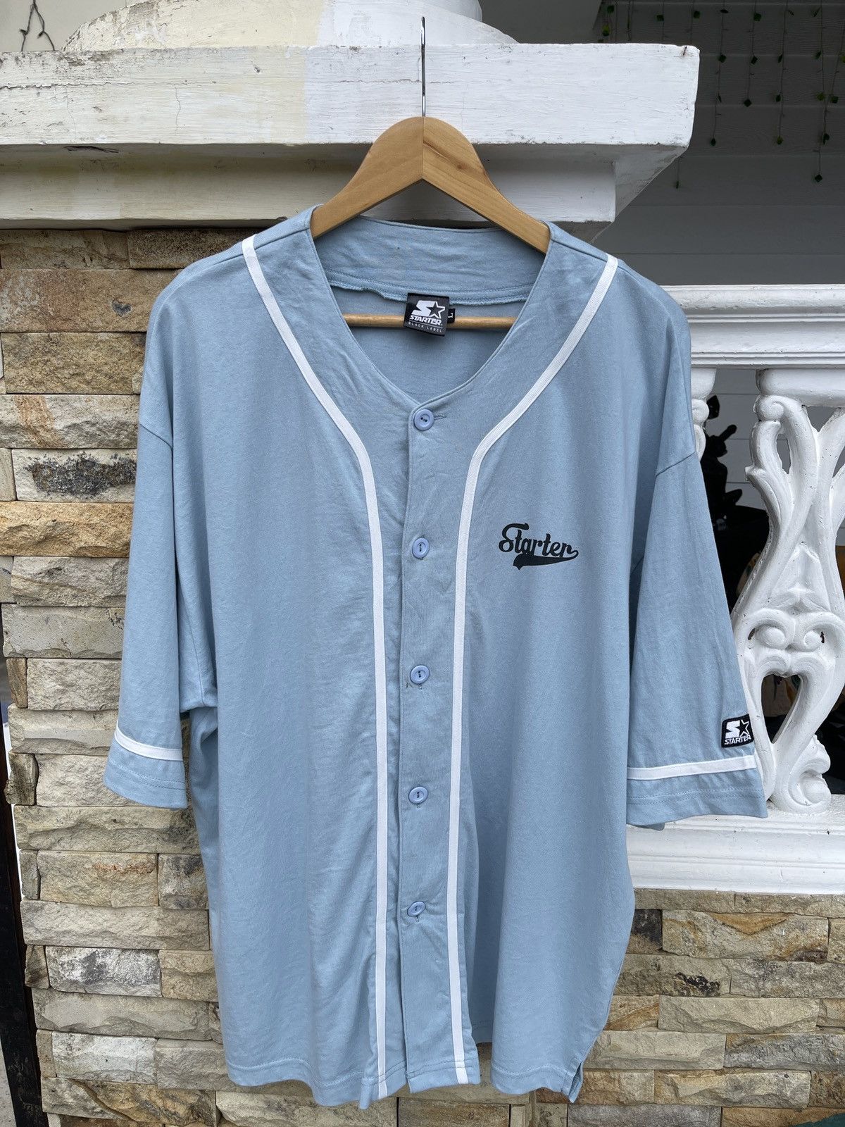 Black Label × Starter Last Drop🔥Rare🔥Starter Black Label Button Shirt Size US XXL / EU 58 / 5 - 1 Thumbnail