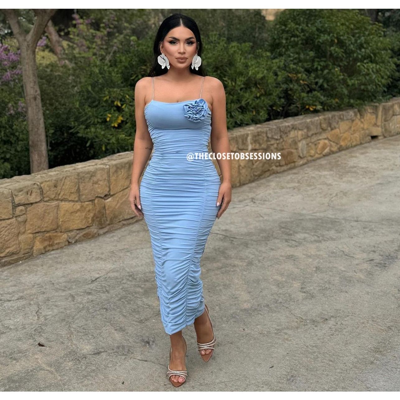 Zara ZARA BLOGGER FAVE!!! Fitted Midi Dress NWT Size L / US 10 / IT 46 - 3 Thumbnail