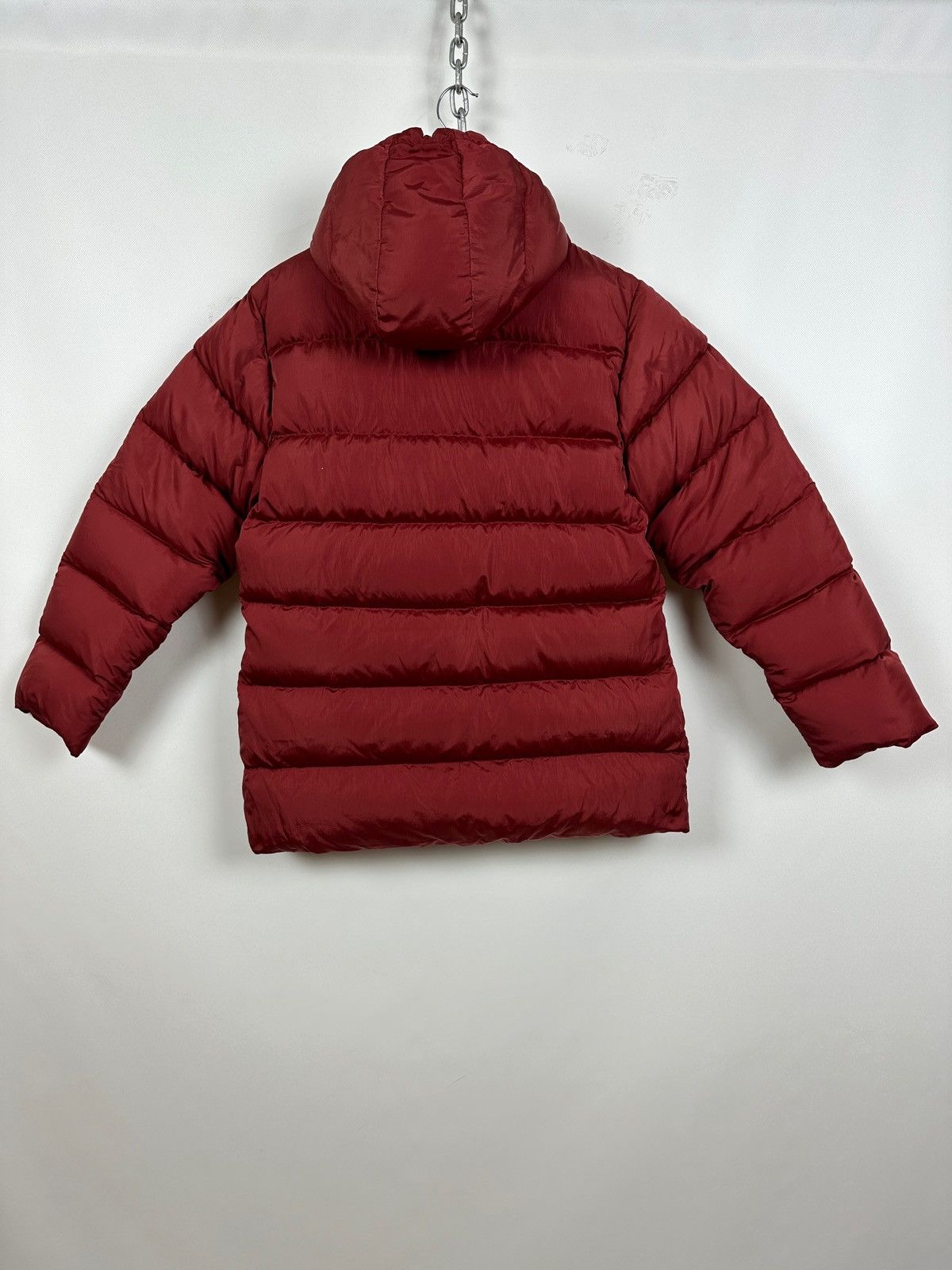 Moncler Vintage Moncler Nylon/Down Burgundy Puffer Jacket Size US L / EU 52-54 / 3 - 6 Thumbnail