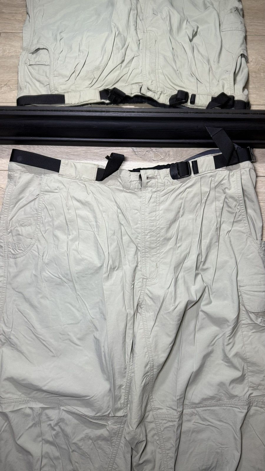 Other Y2K 2000s Nylon Parachute Style Cargo Pants Size US 36 / EU 52 - 3 Thumbnail