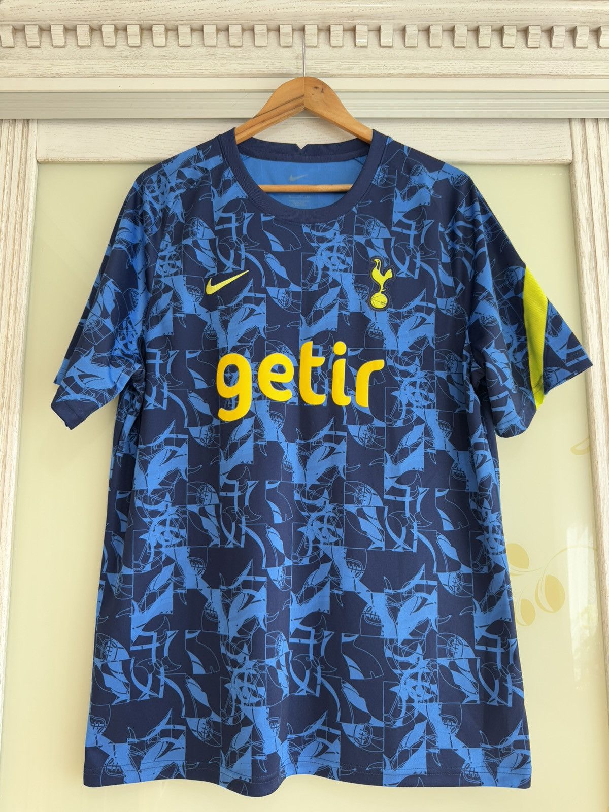 Nike Tottenham Hotspur 2021-2022 Training Soccer Jersey Football Size US XL / EU 56 / 4 - 5 Thumbnail
