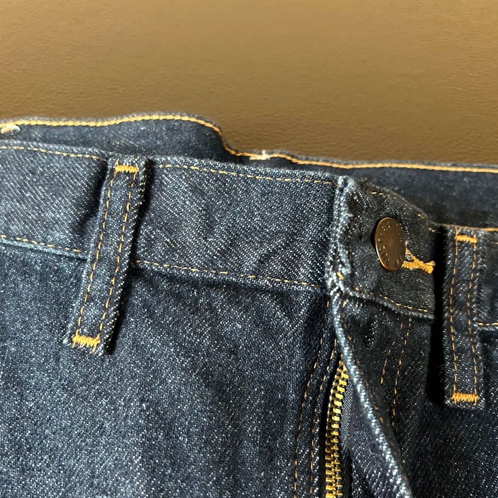 Denime Rustler Jeans Regular Straight Dark Wash Denim Pants Mens 46x30 Size US 30 / EU 46 - 5 Thumbnail