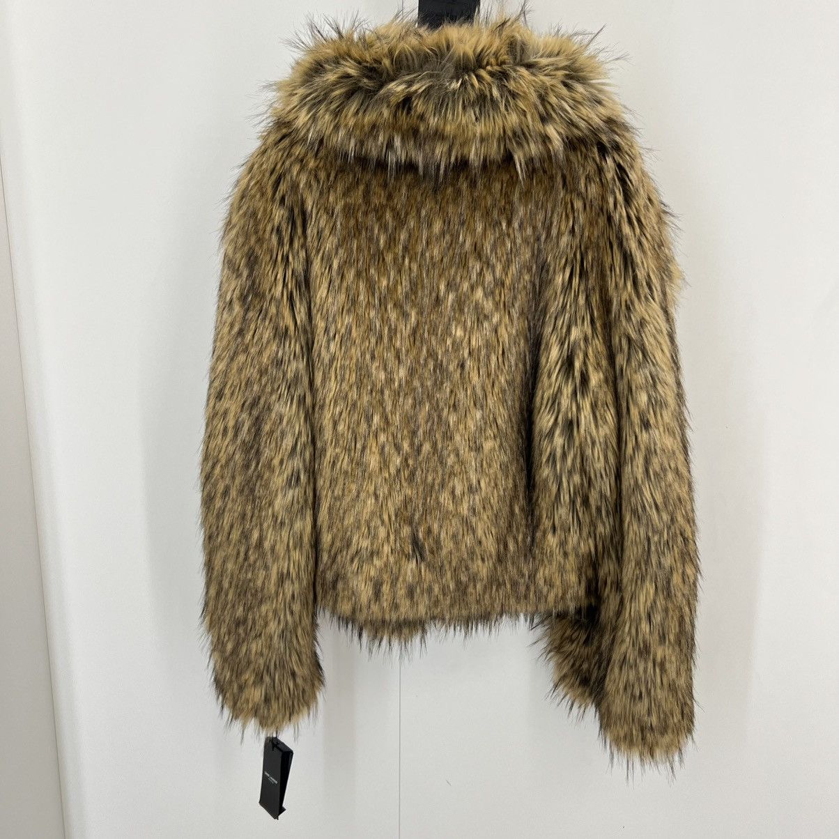 Saint Laurent Paris Saint Laurent Oversized Faux Fur Coat Size US M / EU 48-50 / 2 - 4 Thumbnail