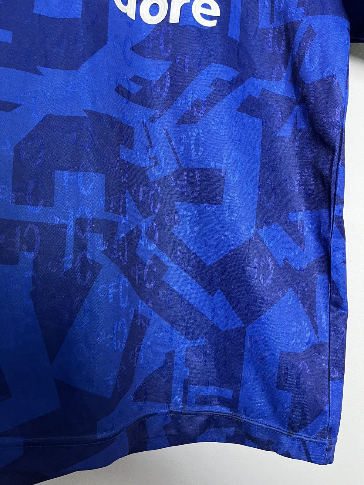 Vintage Chelsea 1991 1992 score draw tshirt soccer jersey