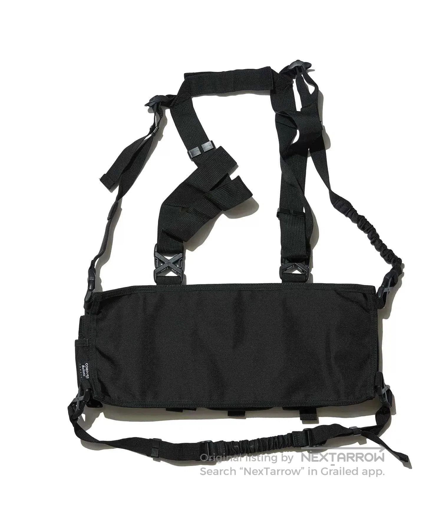 F/CE black utility vest bag from f/ce. Size US M / EU 48-50 / 2 - 2 Thumbnail