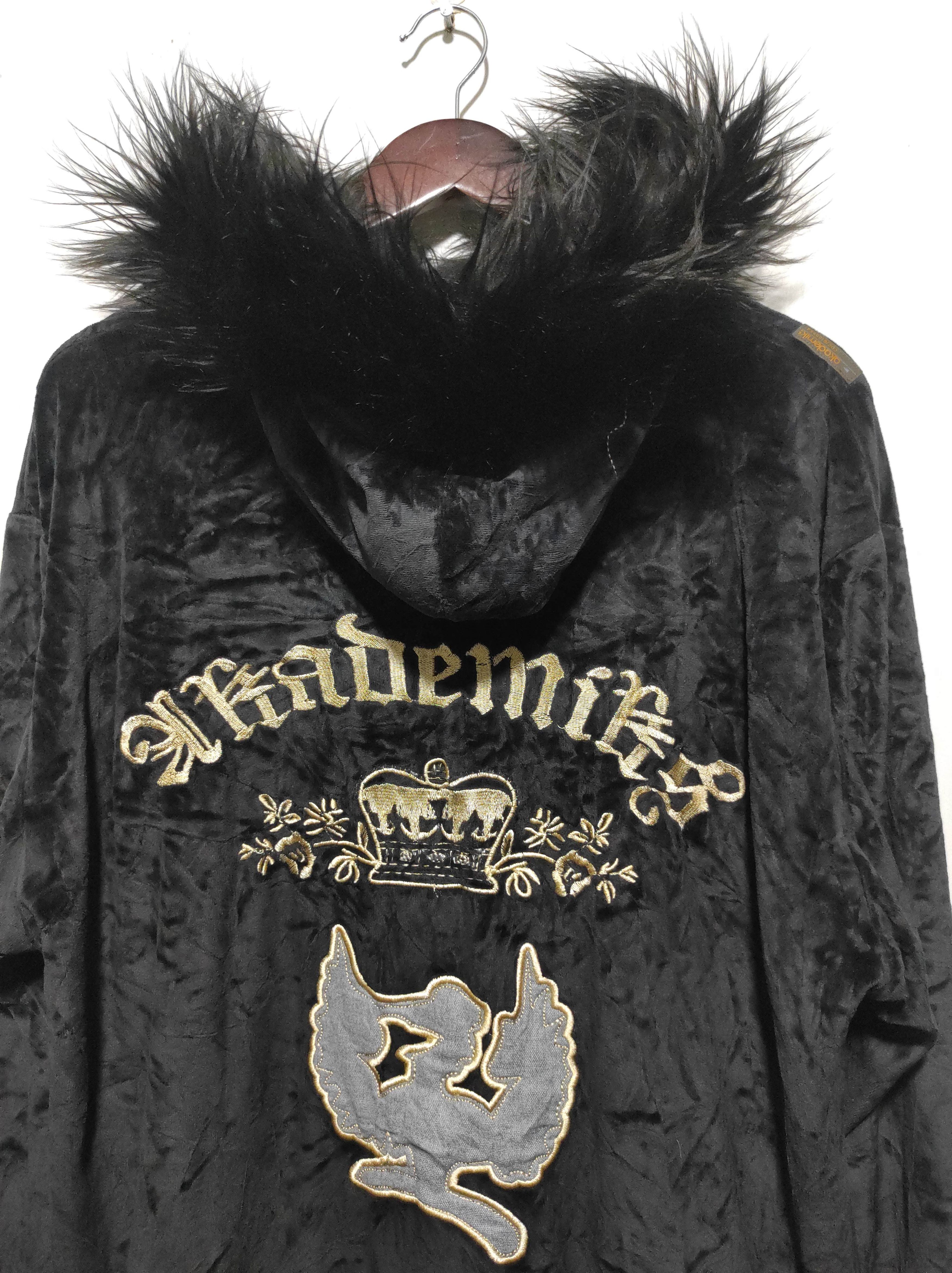 Hysteric Glamour Akademiks Stadium Division Velvet Fur Zip Hoodie Lgb style Size US XL / EU 56 / 4 - 14 Thumbnail