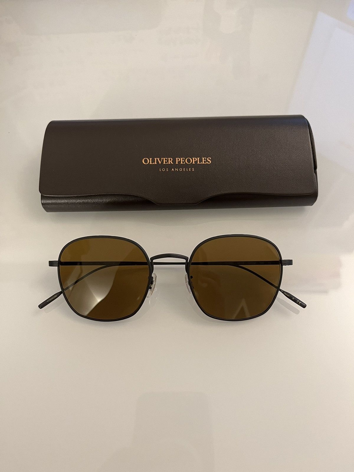 Oliver Peoples OLIVER PEOPLES ADES Titanium SUN 50mm Size ONE SIZE - 15 Thumbnail
