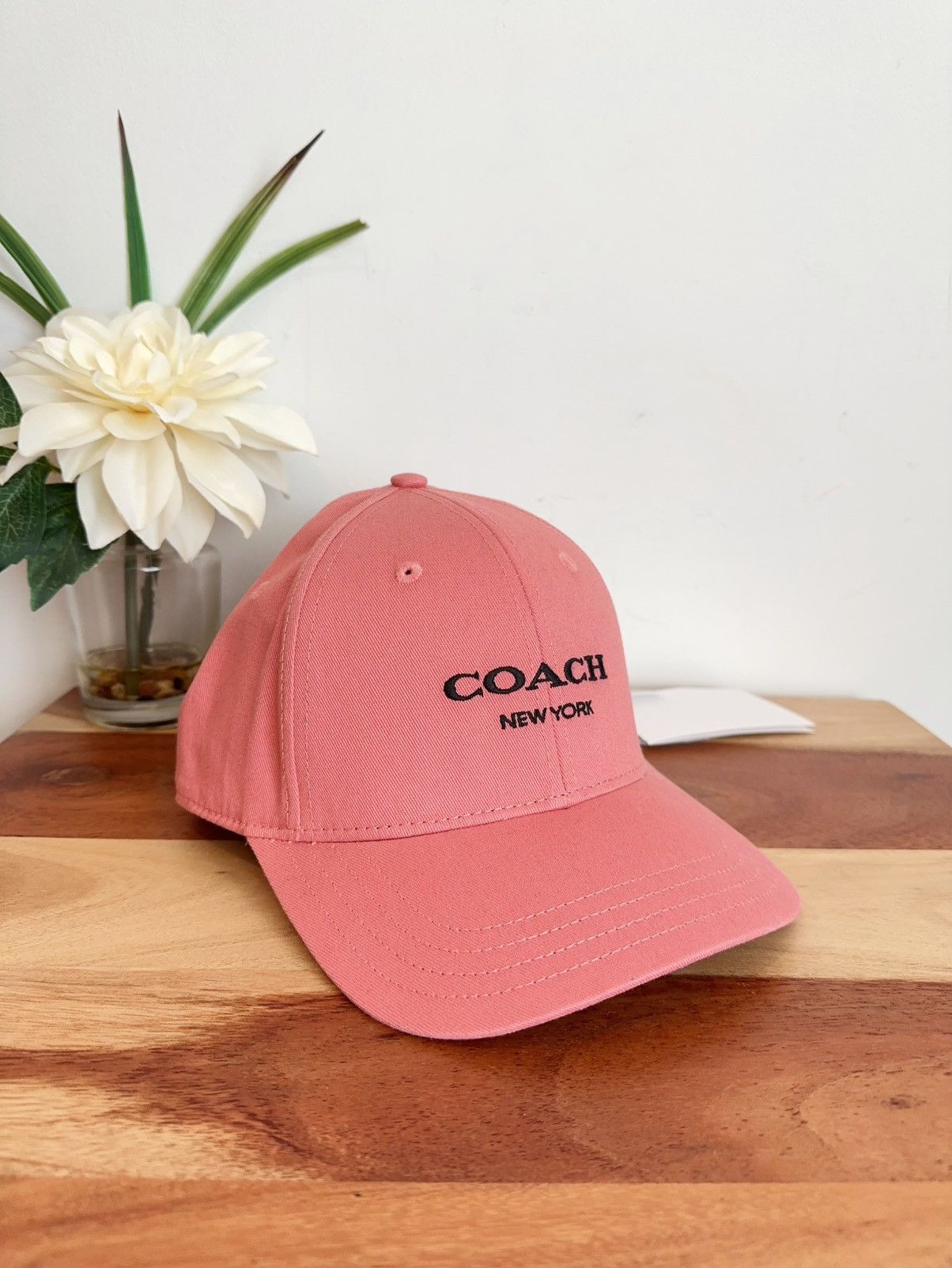 Coach NWT Coach Embroidered Baseball Hat size XS/S Size ONE SIZE - 3 Thumbnail