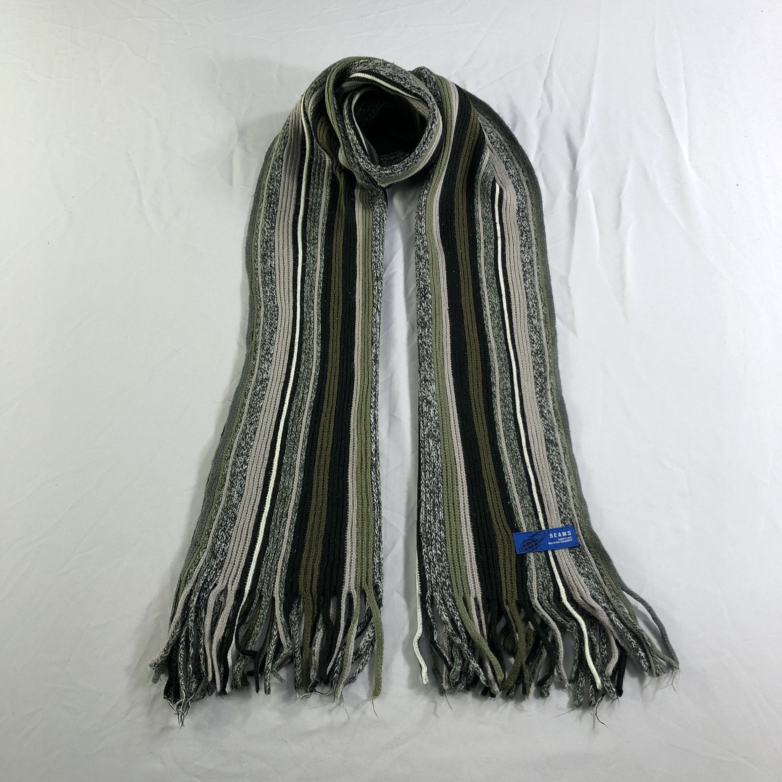 Beams Plus Beams Knit Scarf Muffler Neckwear V2413 Size ONE SIZE - 1 Thumbnail