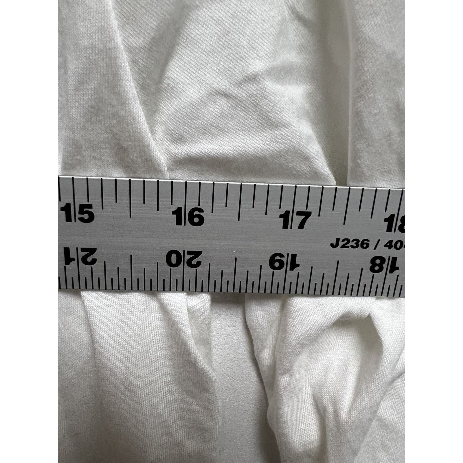 Eileen Fisher Eileen Fisher Tunic Top White Organic Cotton S A001443 Size S / US 4 / IT 40 - 6 Thumbnail