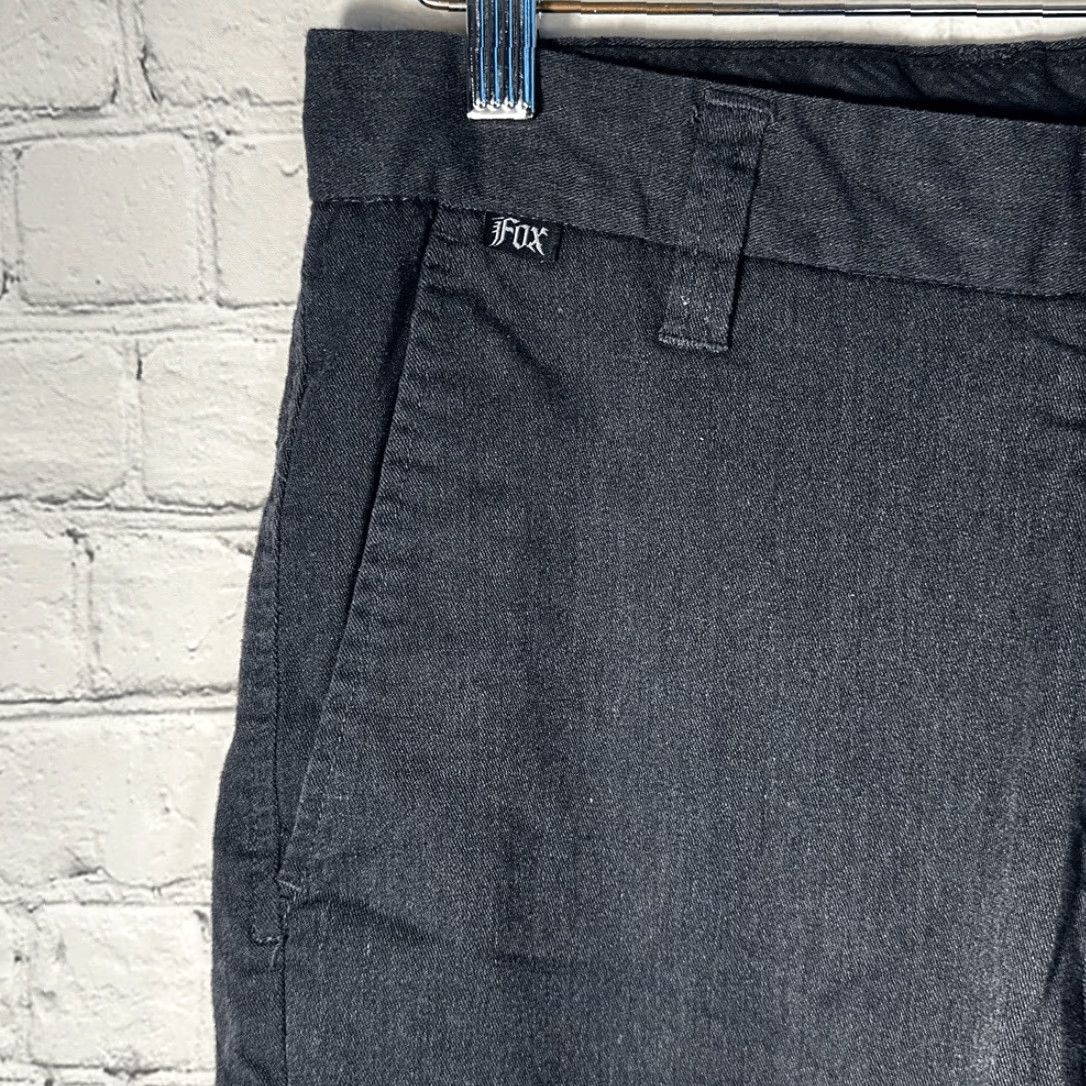 Fox Racing Fox Cargo Shorts MEN'S Size 30 Gray Cargo Shorts 03689 Mens Gray Fox Racing Size US 30 / EU 46 - 2 Thumbnail