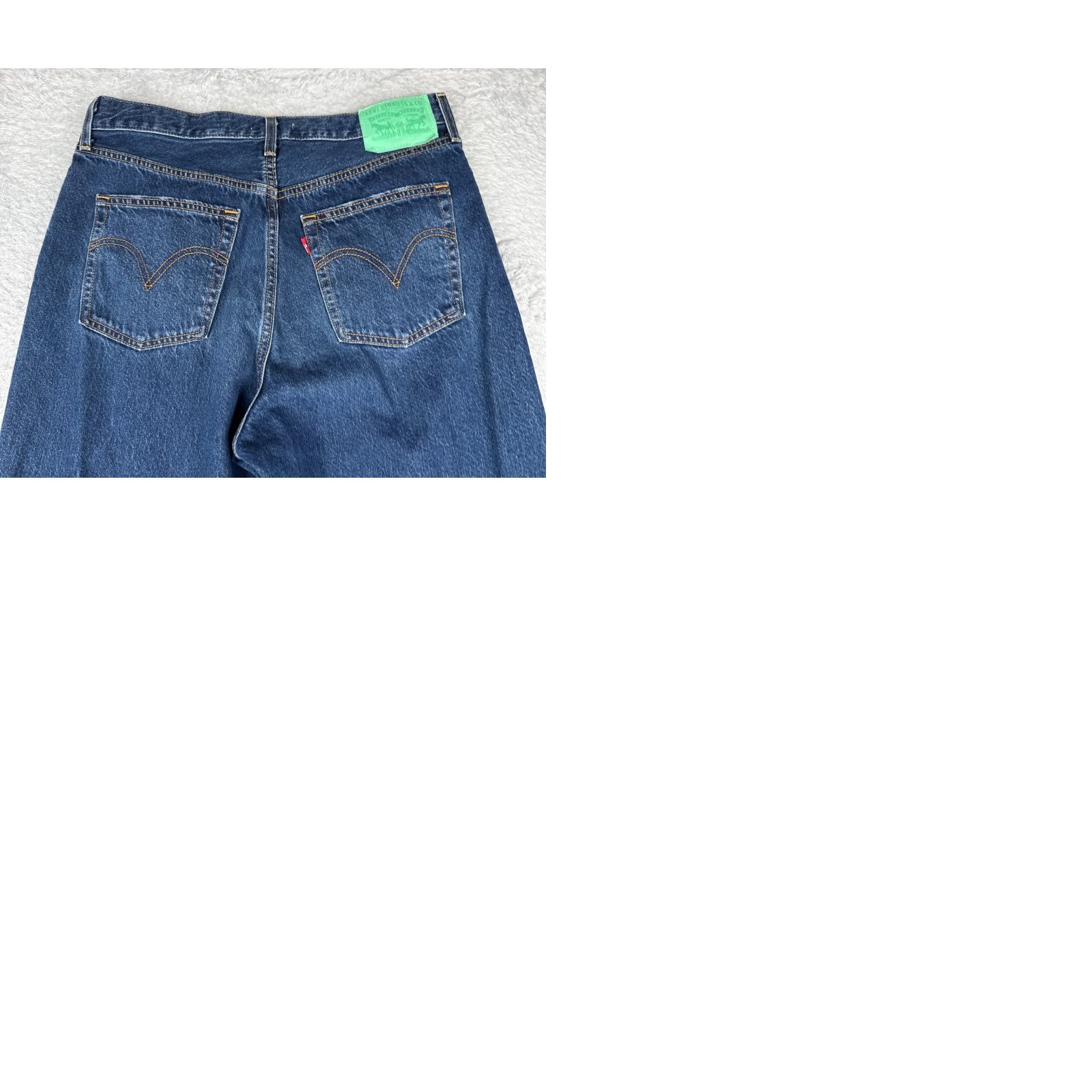 Levi's Levi's Jeans Women 32 Blue Distressed High Rise Straight Ankle 32x27 Vintage No Size 24" / US 00 / IT 34 - 11 Thumbnail