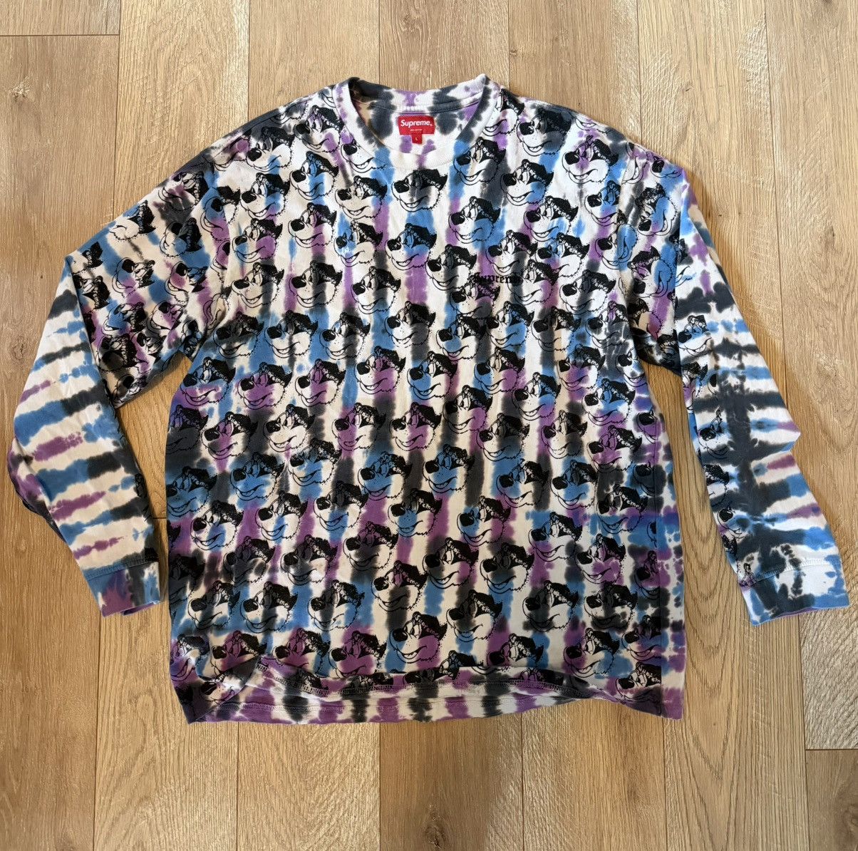 Supreme Supreme bears tie dye tee Size US L / EU 52-54 / 3 - 1 Thumbnail