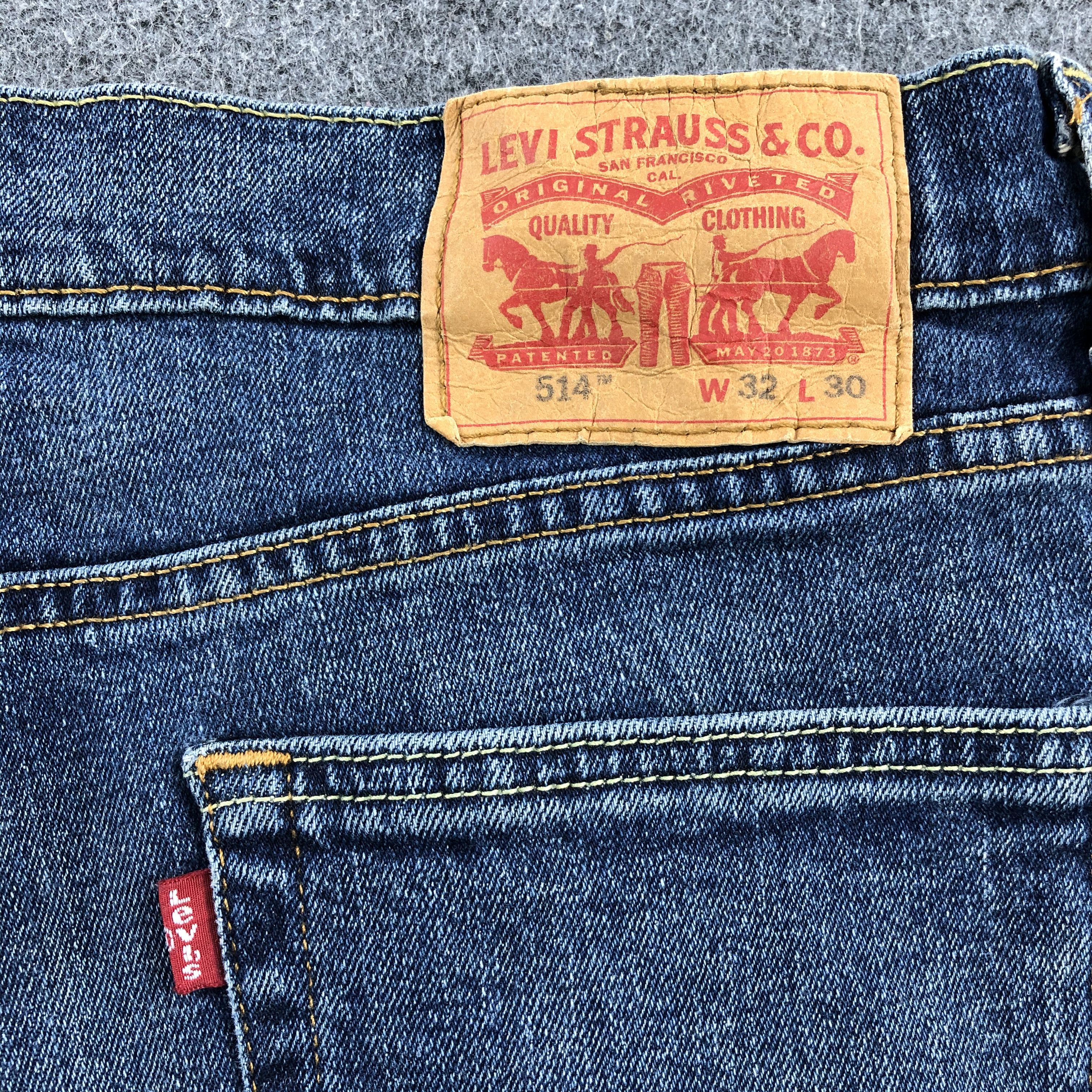 Levi's Vintage Blue Levis 514 Jeans-J948 Size US 33 - 5 Thumbnail